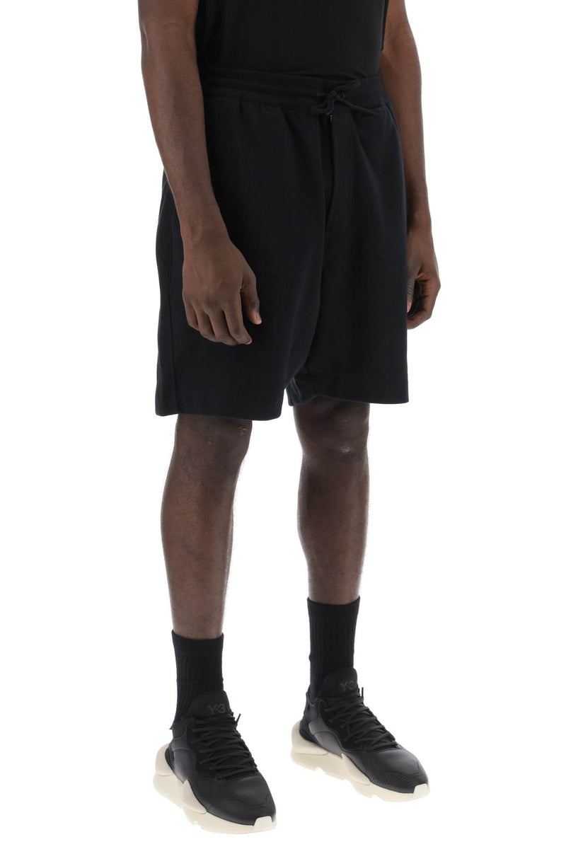 Y-3 French Terry Jogger Bermuda Shorts Black