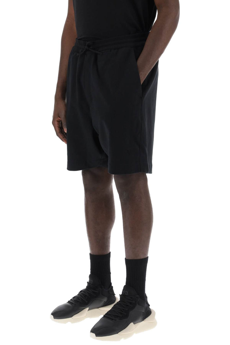 Y-3 French Terry Jogger Bermuda Shorts Black