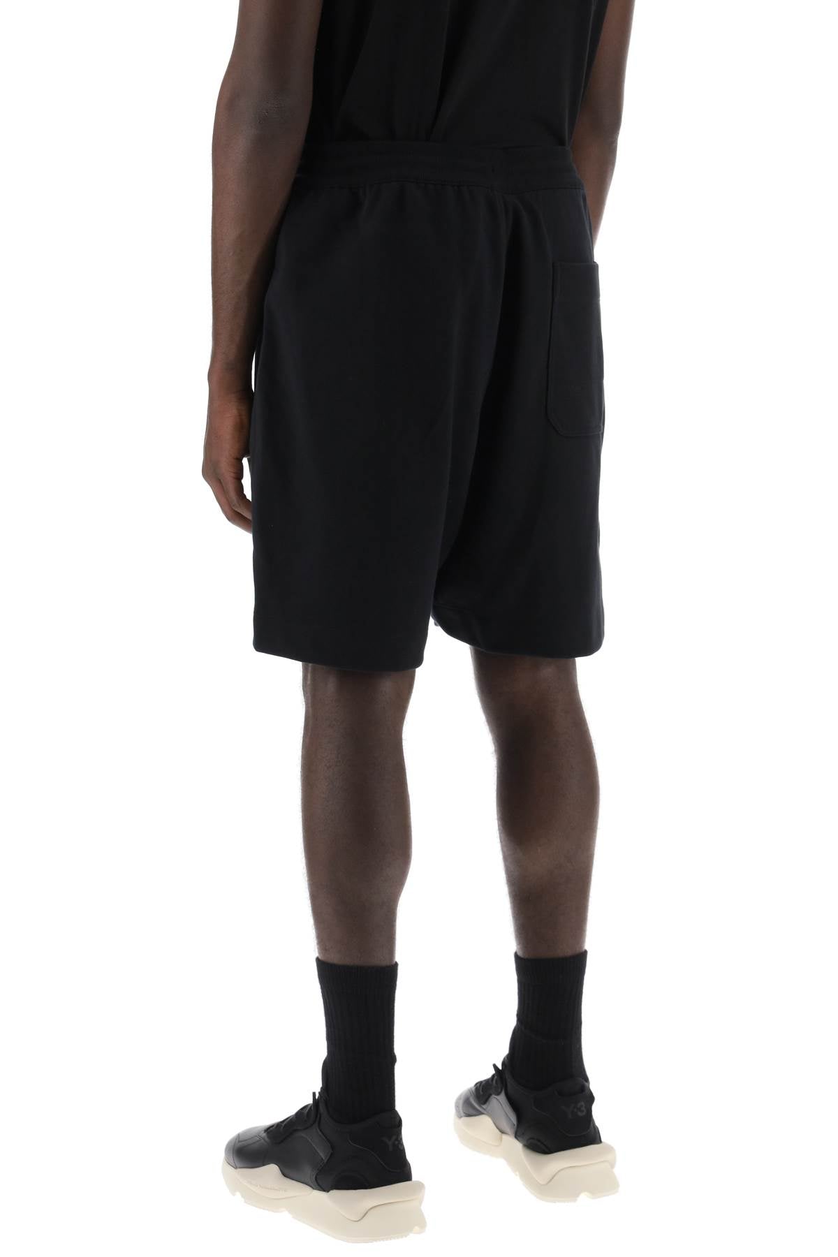 Y-3 French Terry Jogger Bermuda Shorts Black