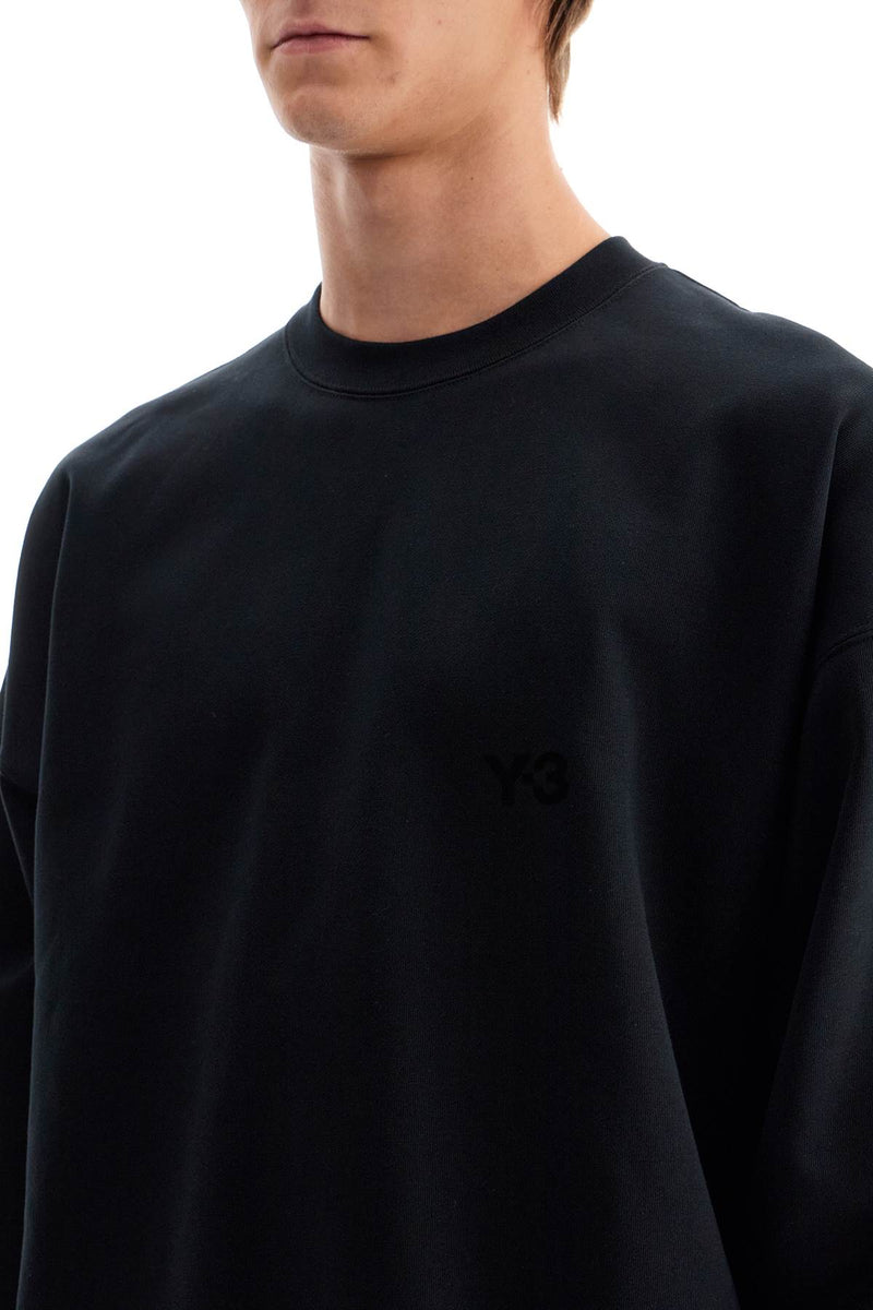 Y-3 Oversized Crewneck Black