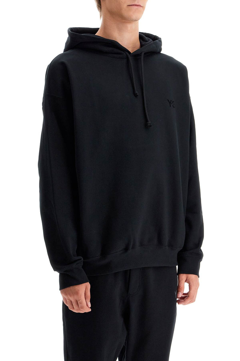 Y-3 Oversized Hoodie With Hood Black