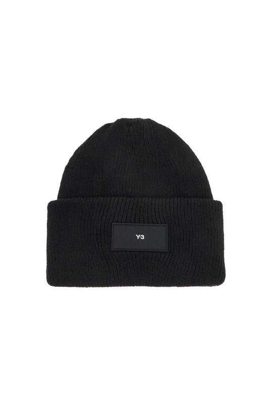 Y-3 Beanie Hat Black