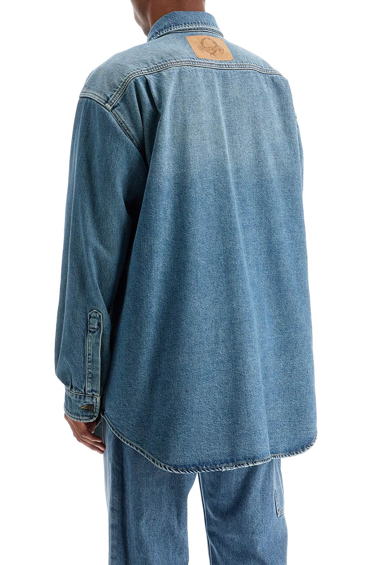 Moschino Denim Shirt With Pockets