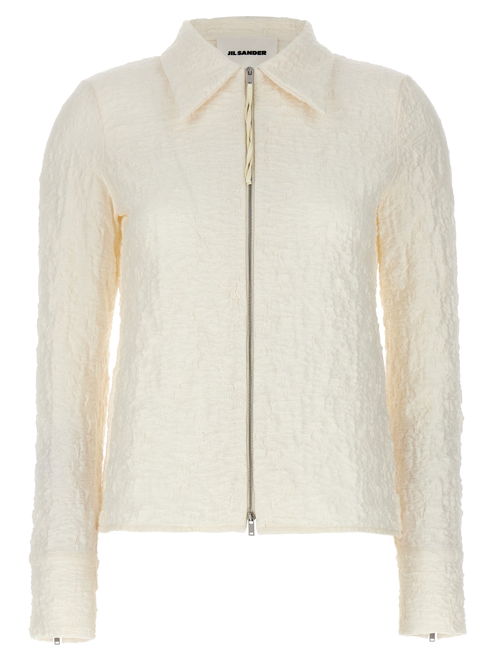 Jil Sander Embossed Cotton Shirt