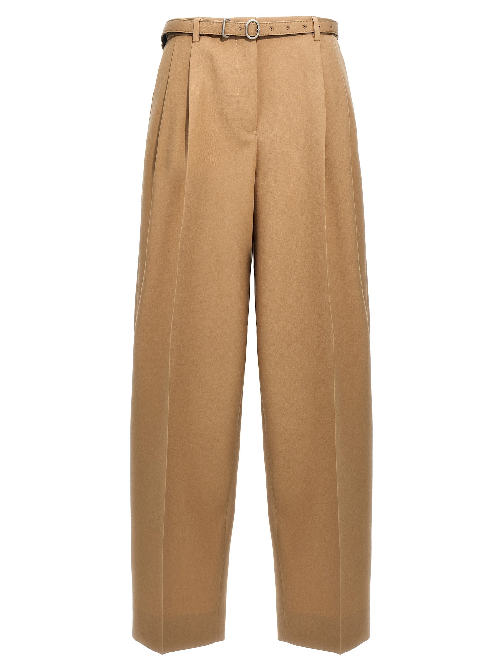 Jil Sander Gabardine Belt Pants