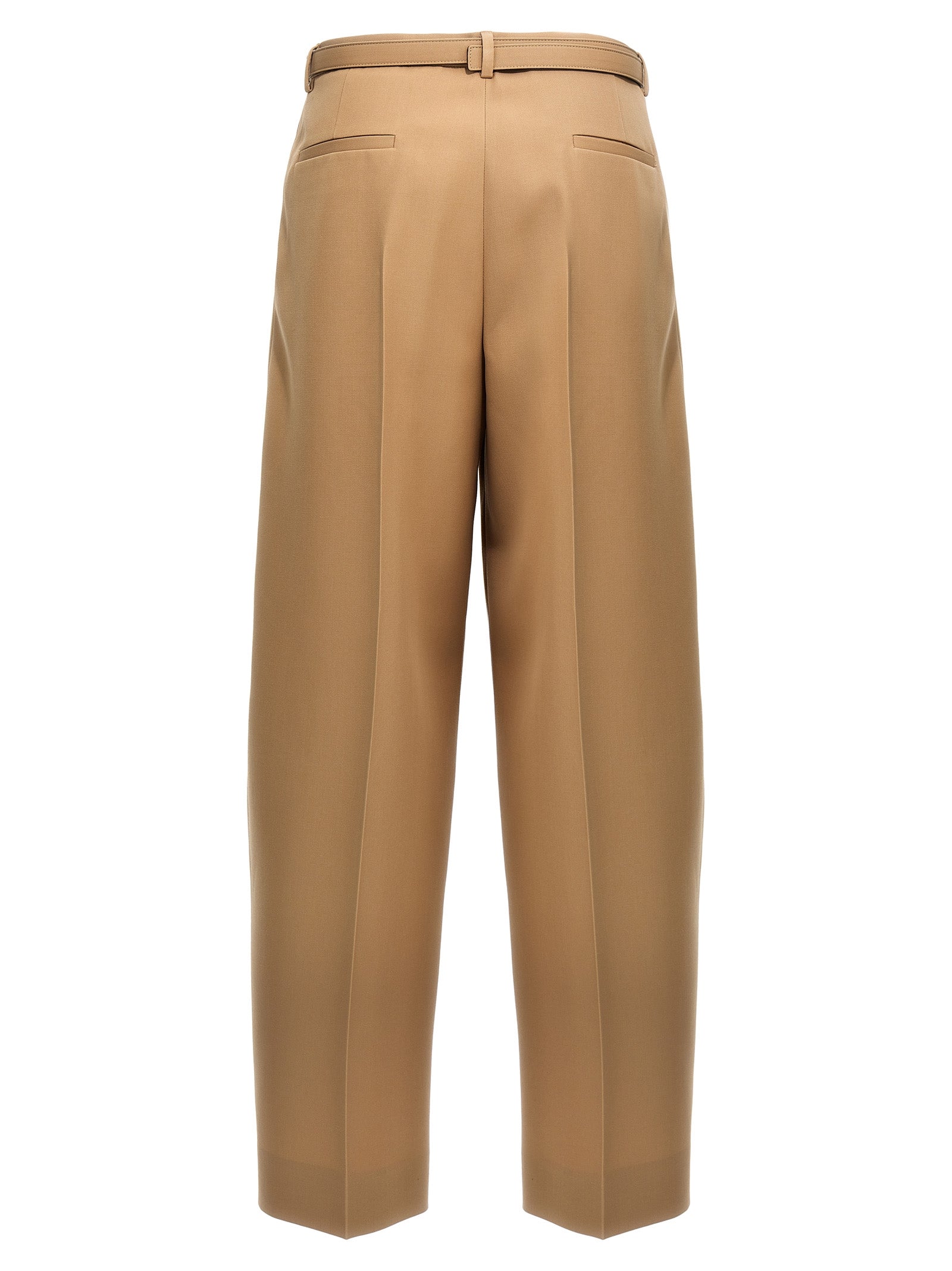 Jil Sander Gabardine Belt Pants