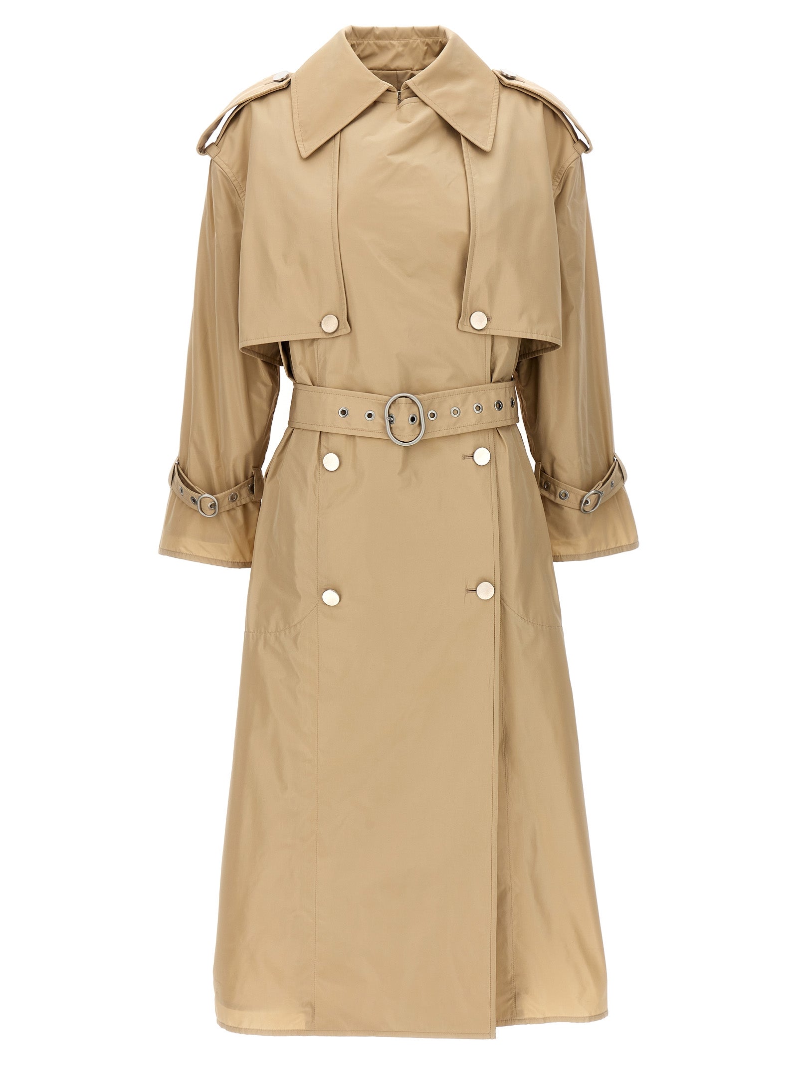 Jil Sander Oversize Double-Breasted Trench Coat