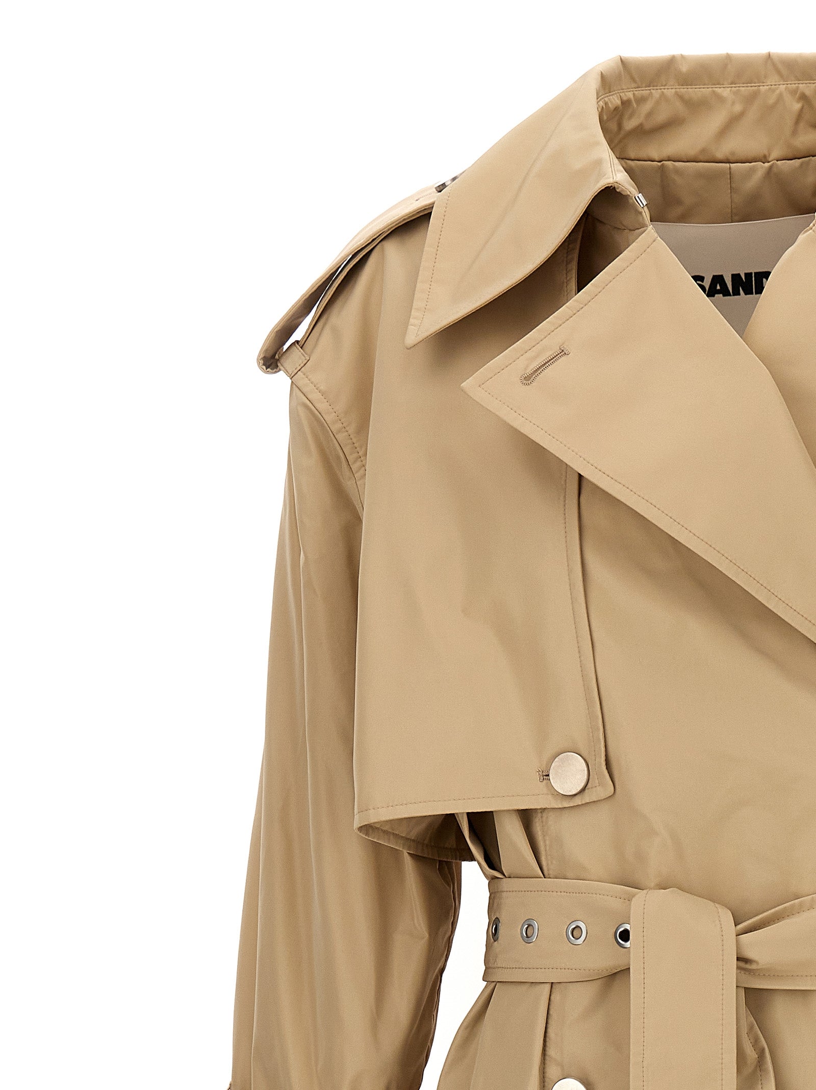 Jil Sander Oversize Double-Breasted Trench Coat