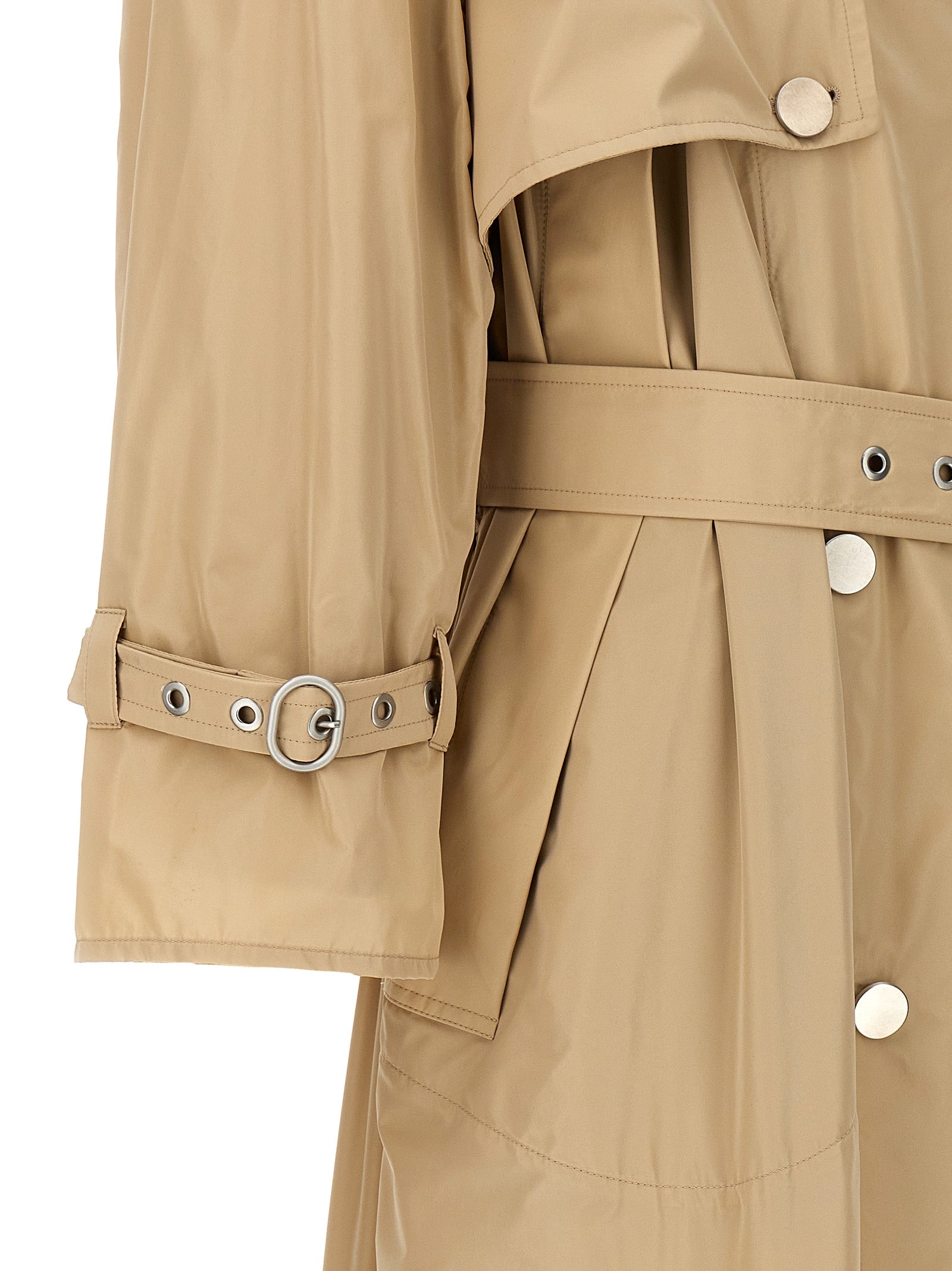 Jil Sander Oversize Double-Breasted Trench Coat