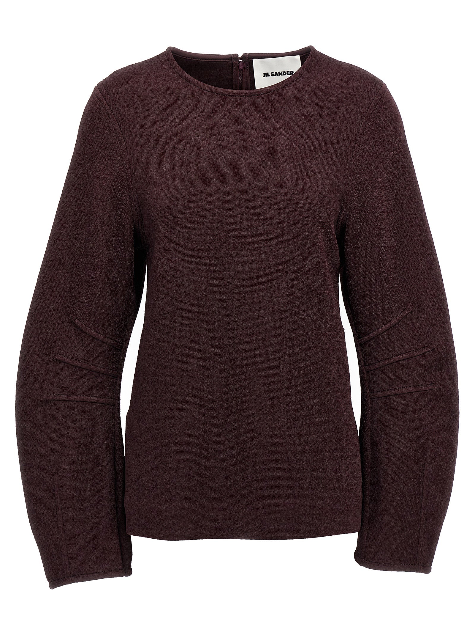 Jil Sander 'Shiny Double Face Textured' Sweater