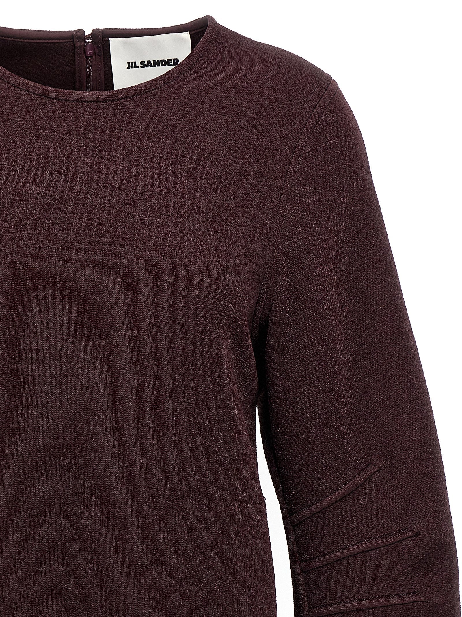 Jil Sander 'Shiny Double Face Textured' Sweater