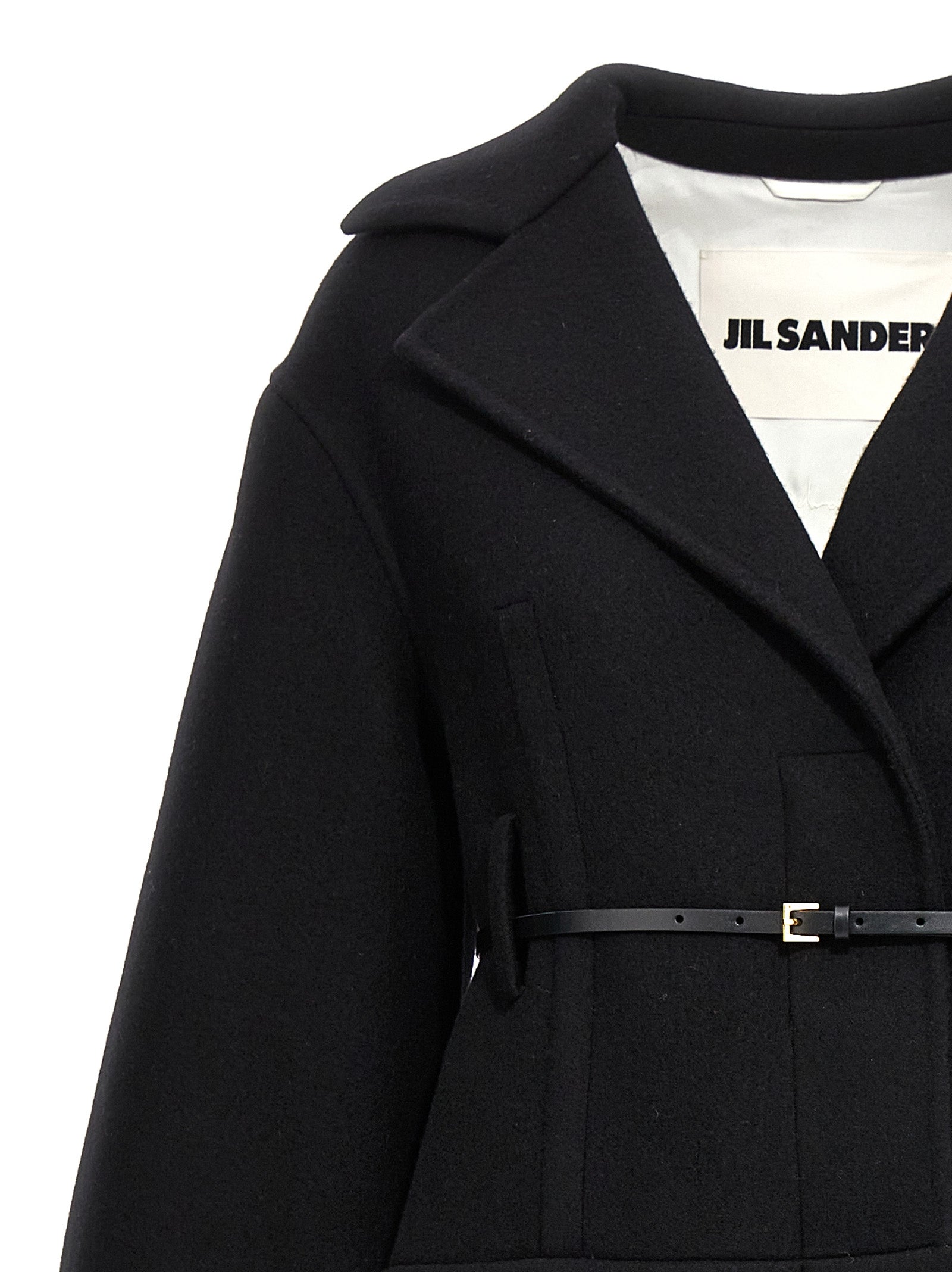 Jil Sander Long Wool Coat