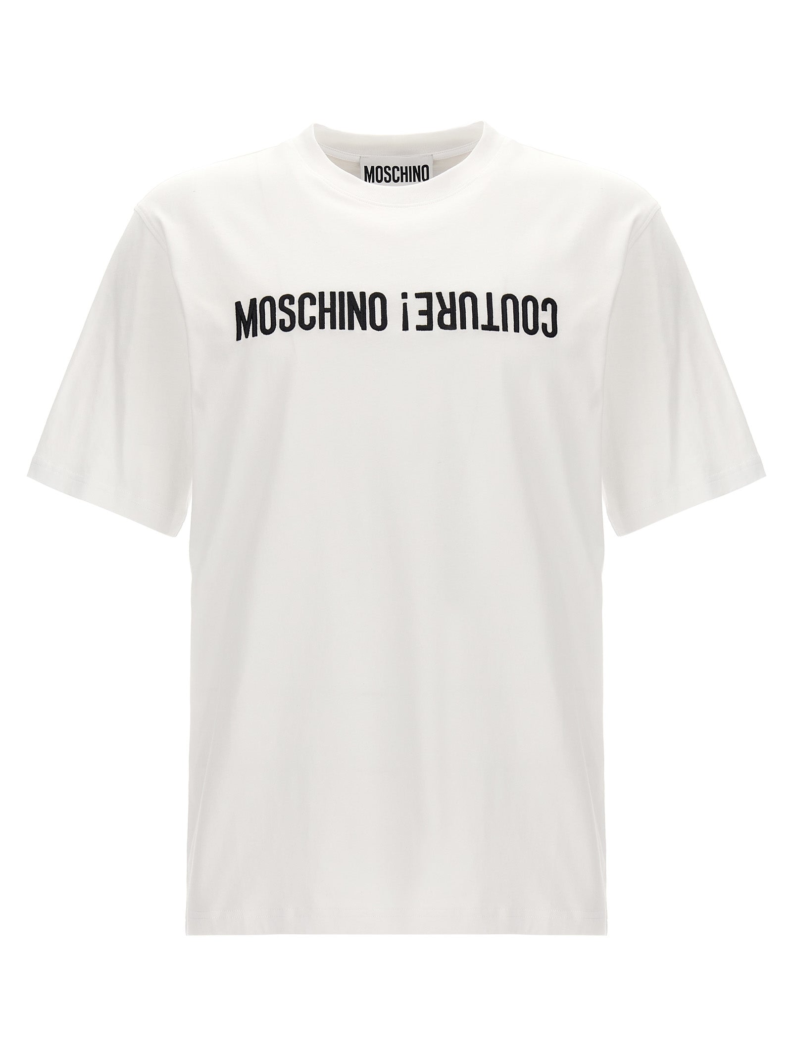 Moschino Logo Embroidery T-Shirt