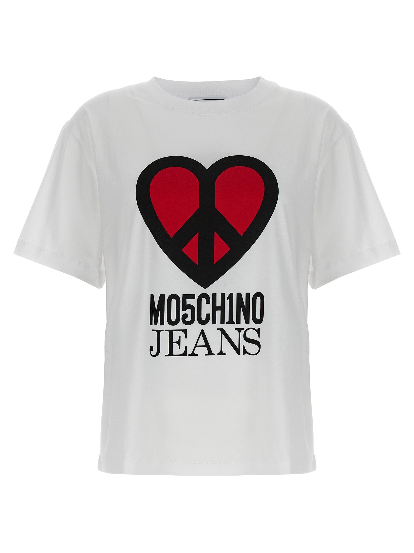 Mo5Ch1No Jeans Logo T-Shirt