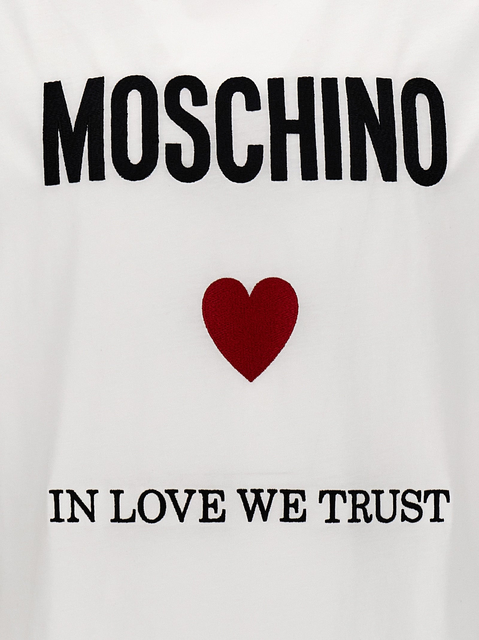 Moschino 'In Love We Trust' T-Shirt