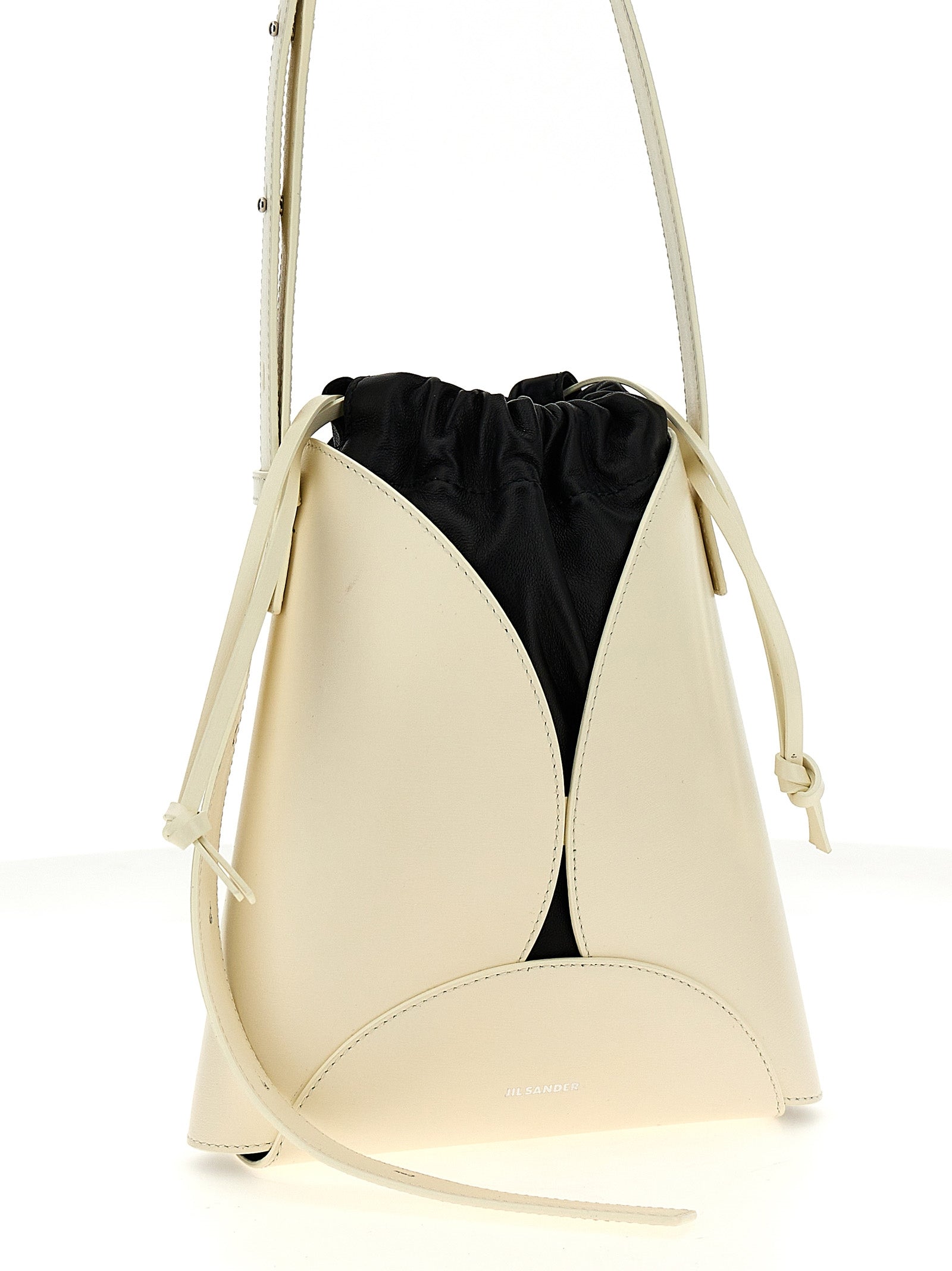 Jil Sander Logo Shoulder Bag