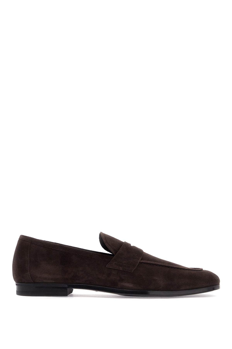 Tom Ford Suede Loaf Brown