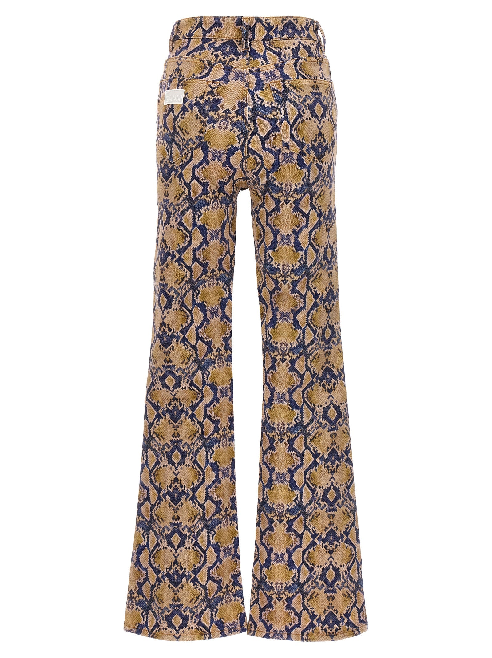 Ganni Python Jeans