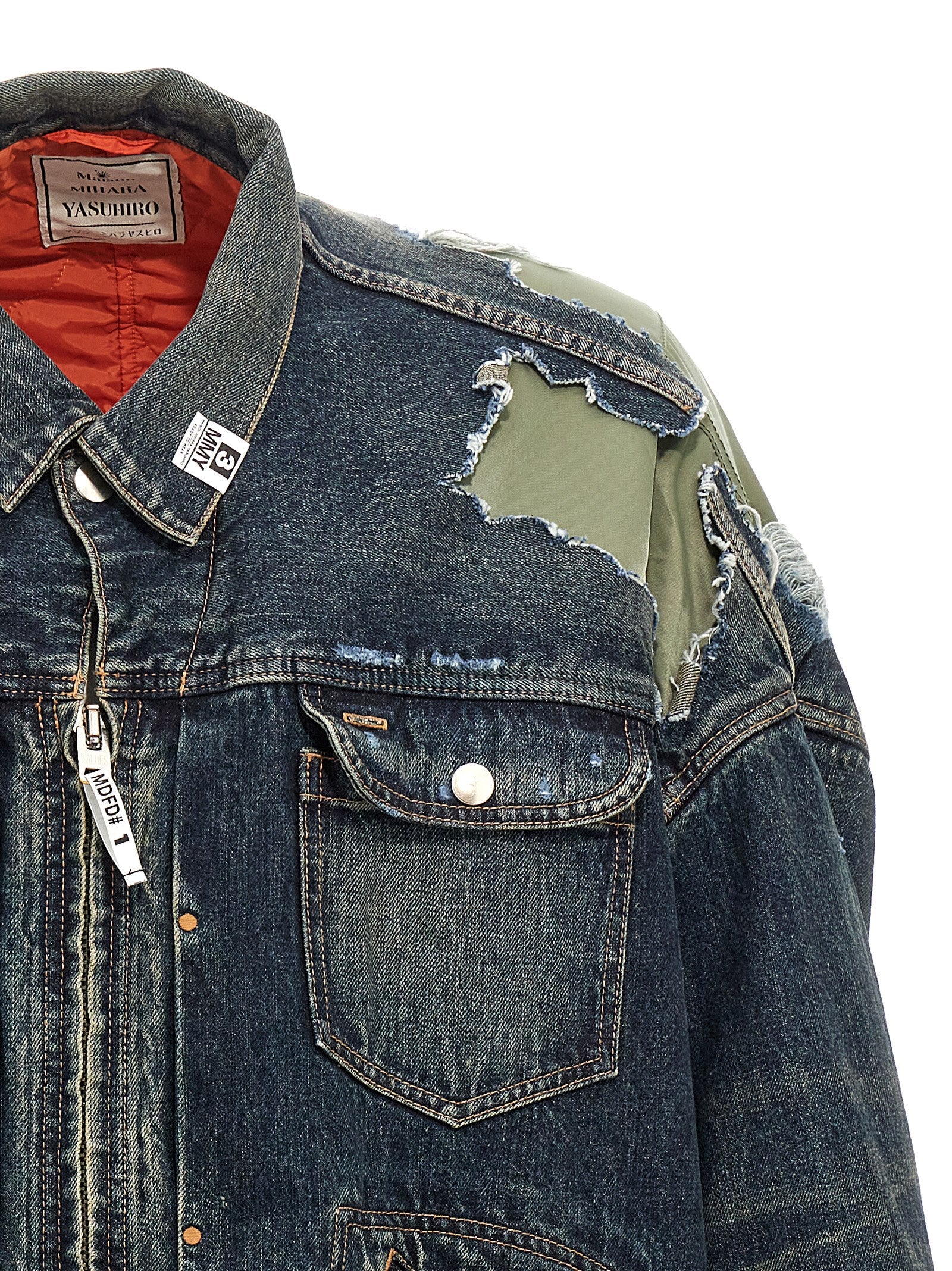 Maison Mihara Yasuhiro 'Flight Layered Denim' Jacket