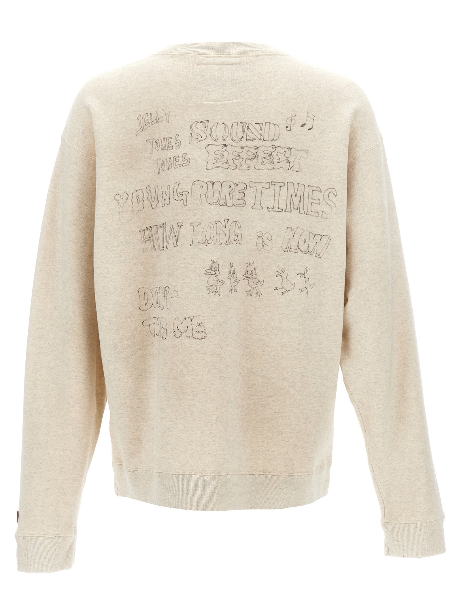 Maison Mihara Yasuhiro Distressed Print Sweatshirt