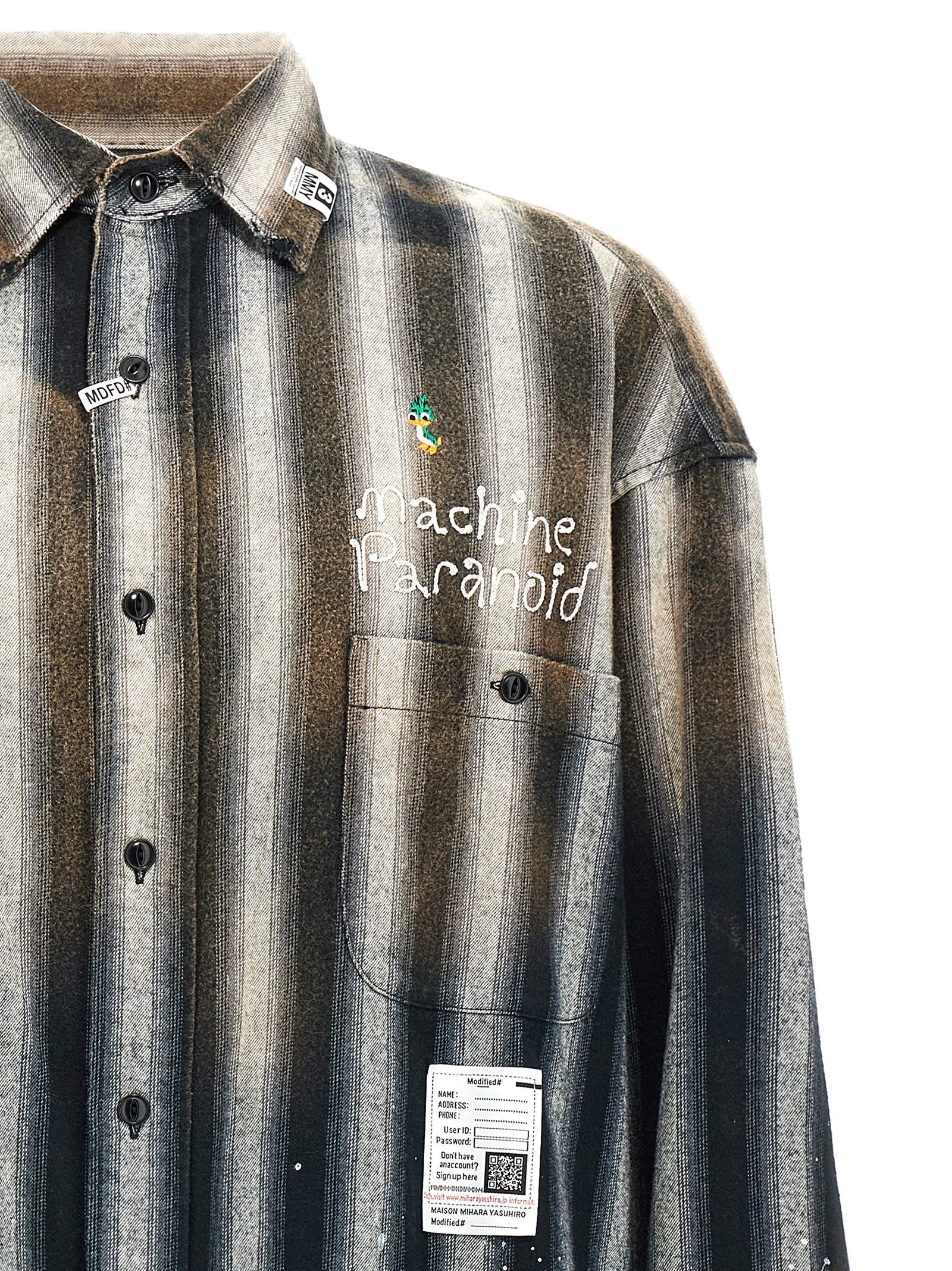 Maison Mihara Yasuhiro Vintage Striped Shirt