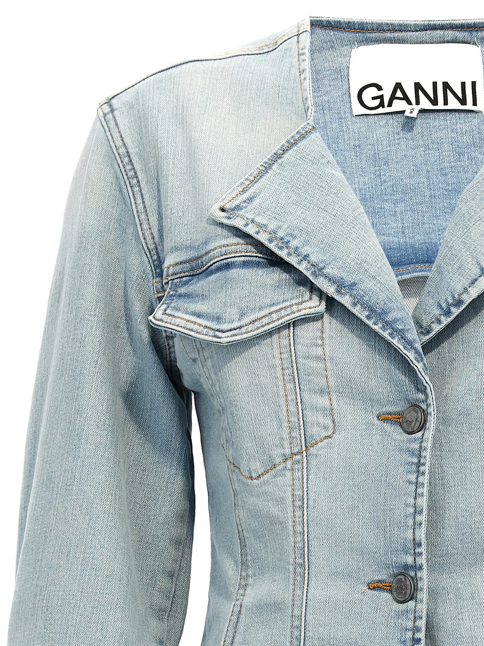 Ganni Denim Blazer