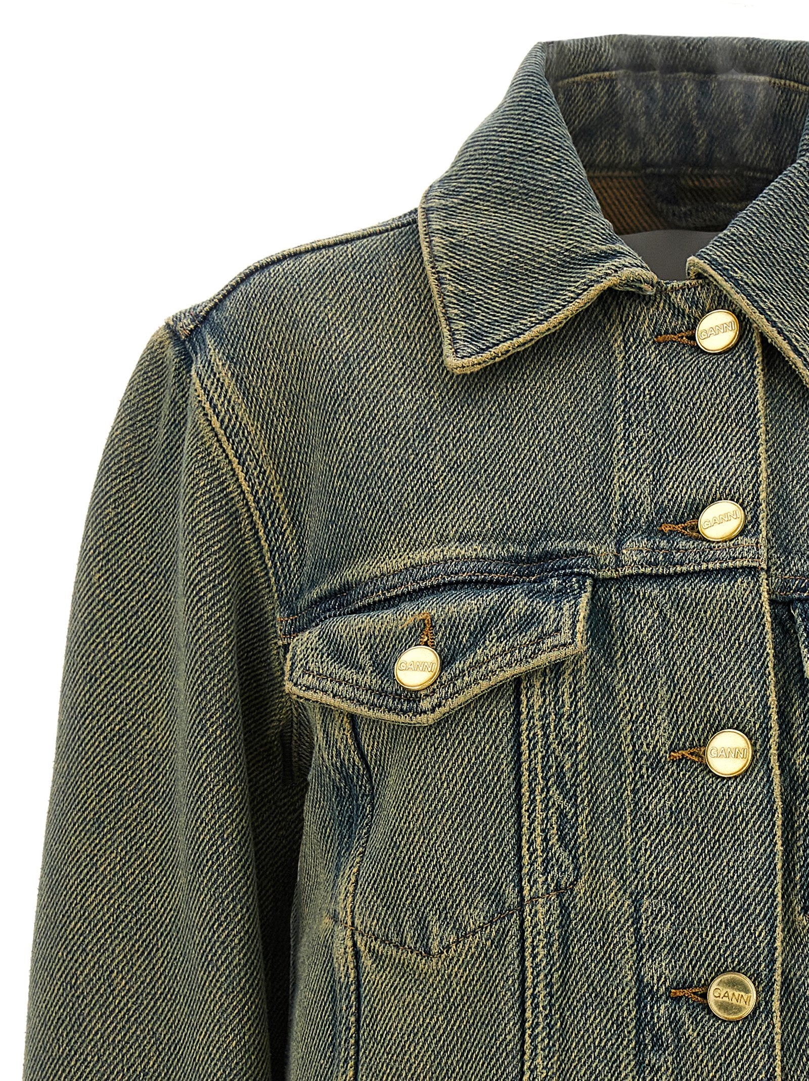 Ganni 'Overdyed Heavy' Jacket