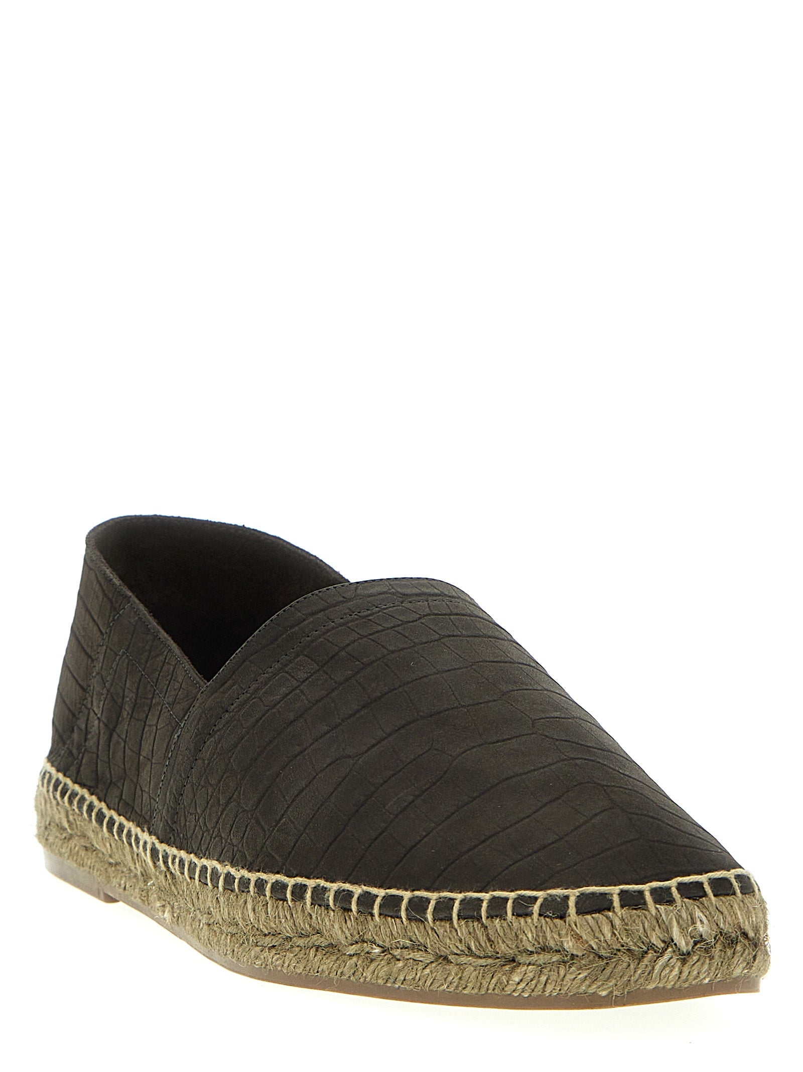 Tom Ford Croc Print Espadrilles