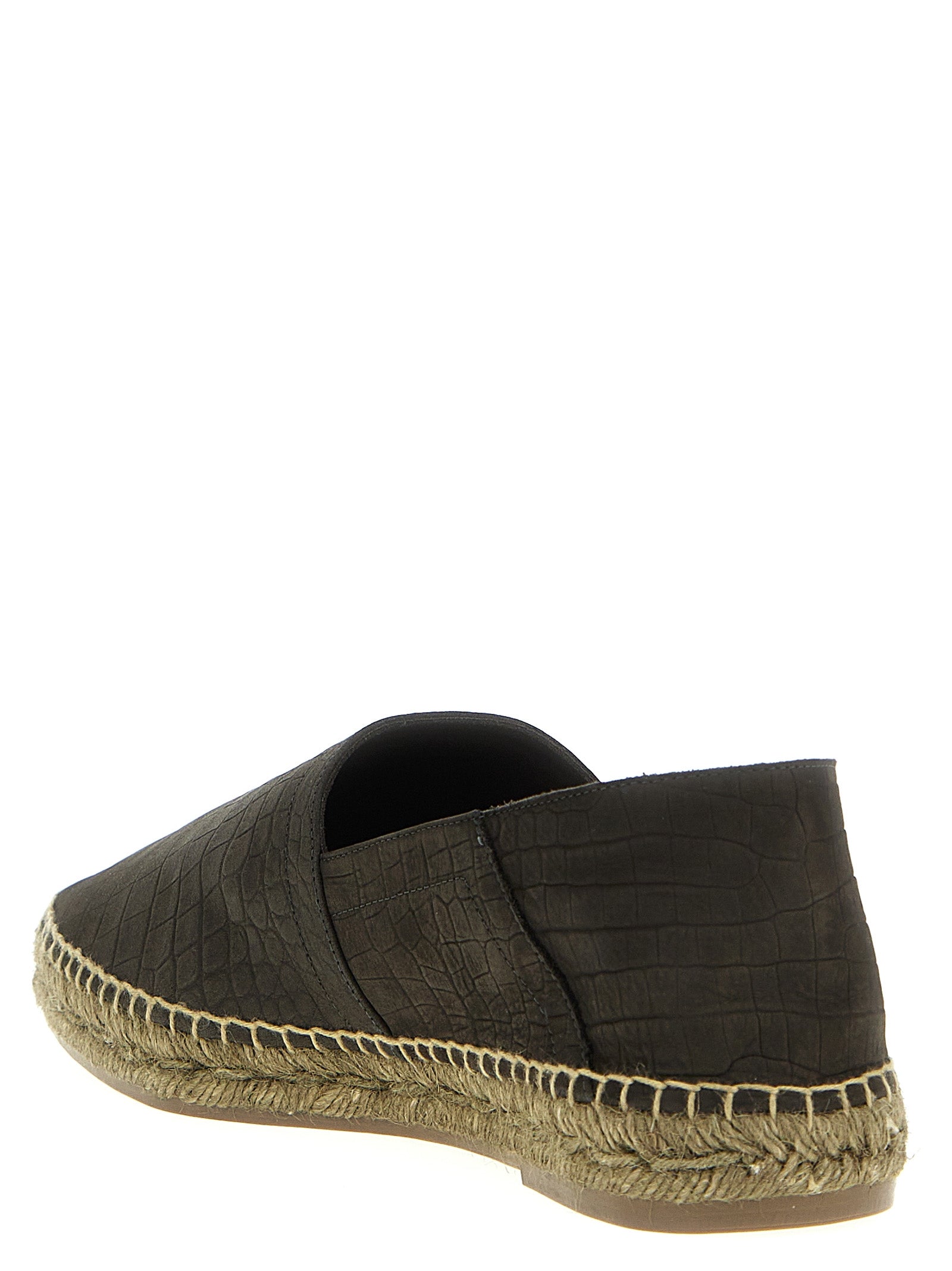 Tom Ford Croc Print Espadrilles