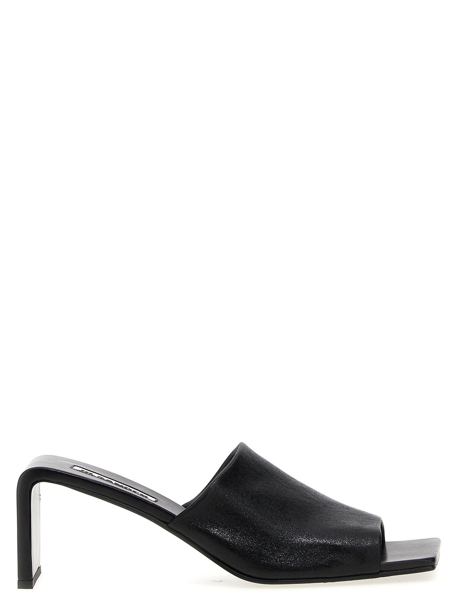 Jil Sander Sculpted Heel Sandals