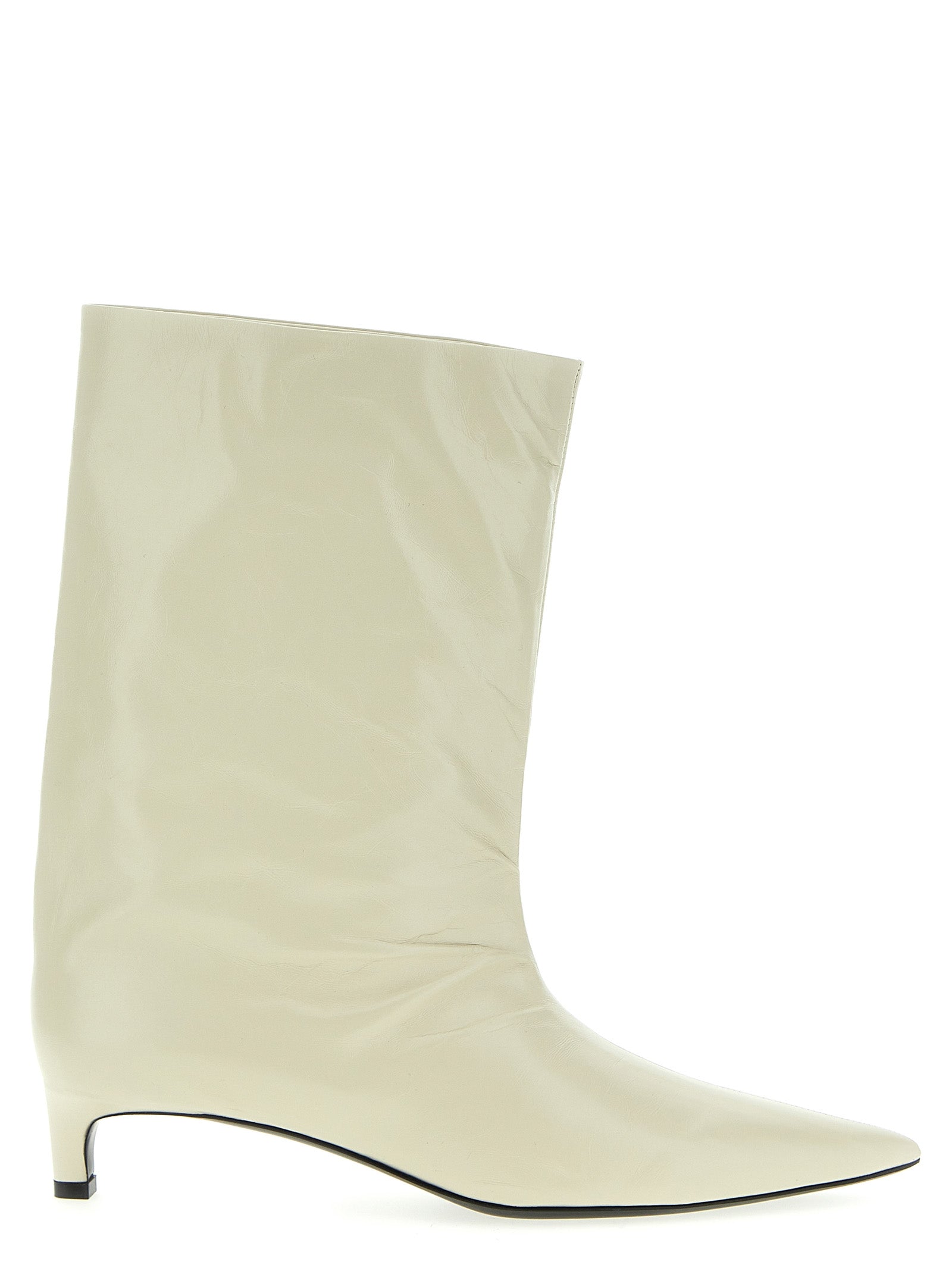 Jil Sander Leather Ankle Boots