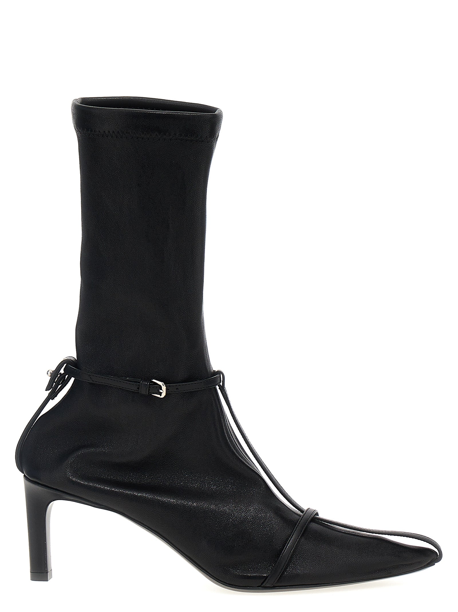 Jil Sander Strap Ankle Boots