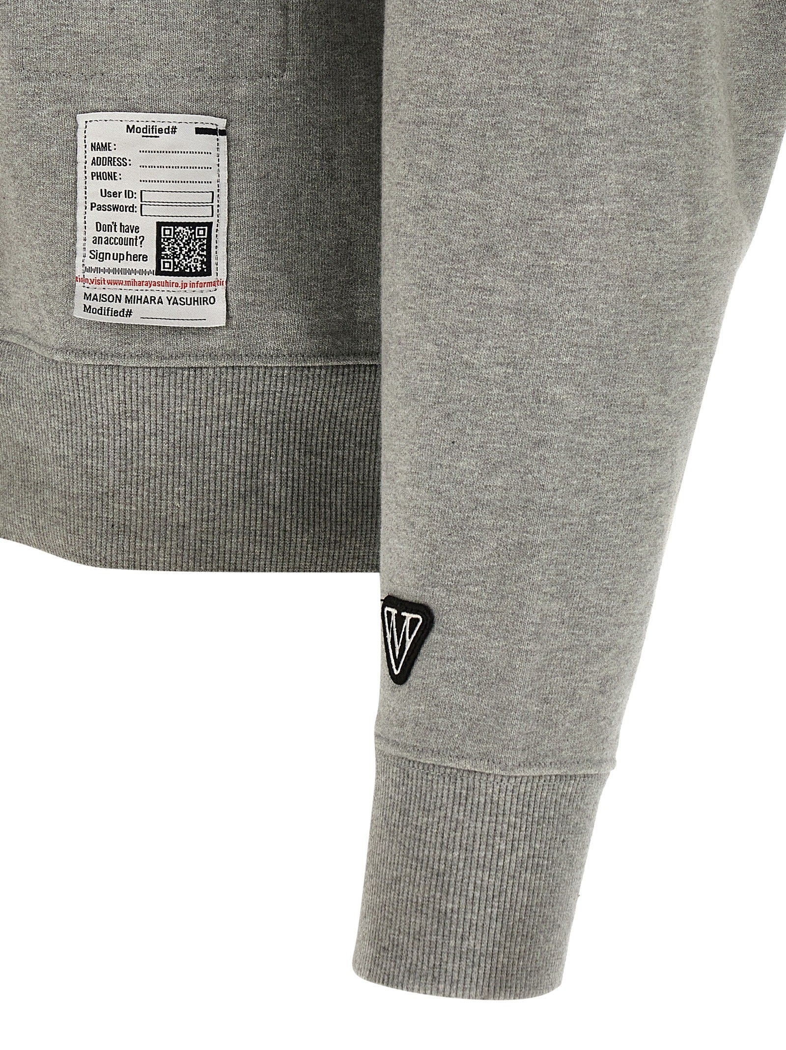 Maison Mihara Yasuhiro 'Don'T Tag Me' Sweatshirt