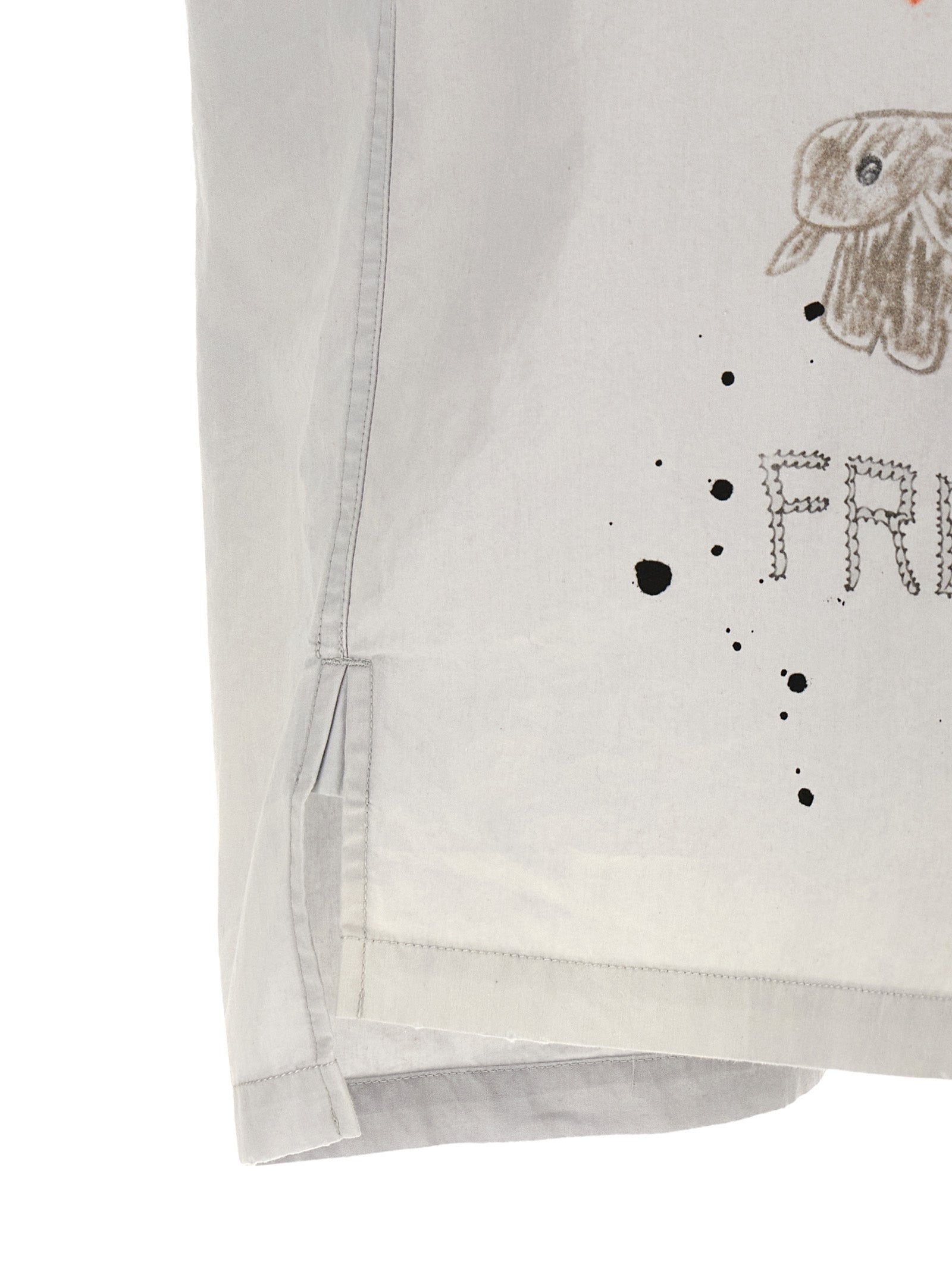 Maison Mihara Yasuhiro Graffiti Print Shirt