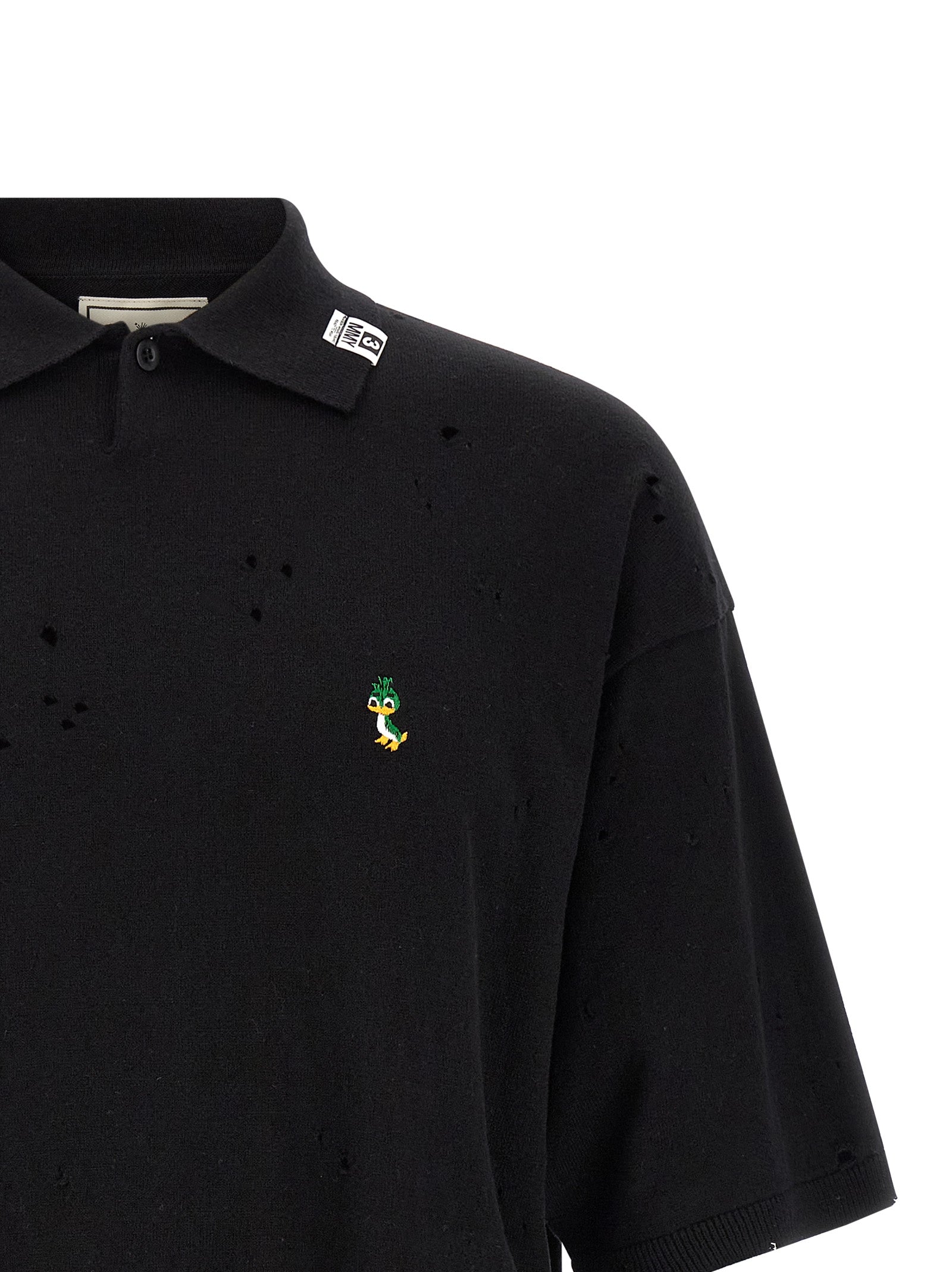 Maison Mihara Yasuhiro Embroidery Polo Shirt