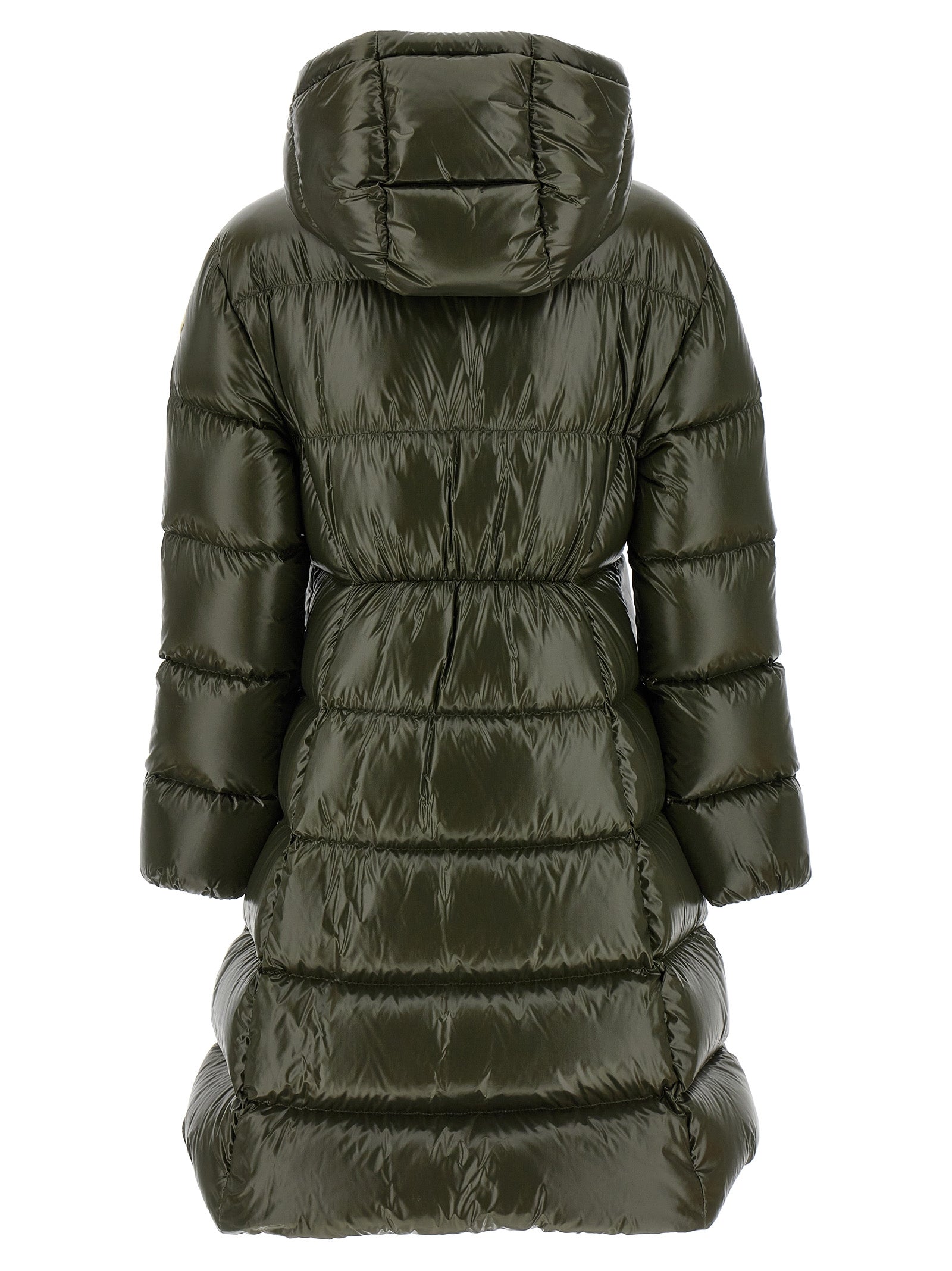 Moncler 'Bellevue' Long Down Jacket