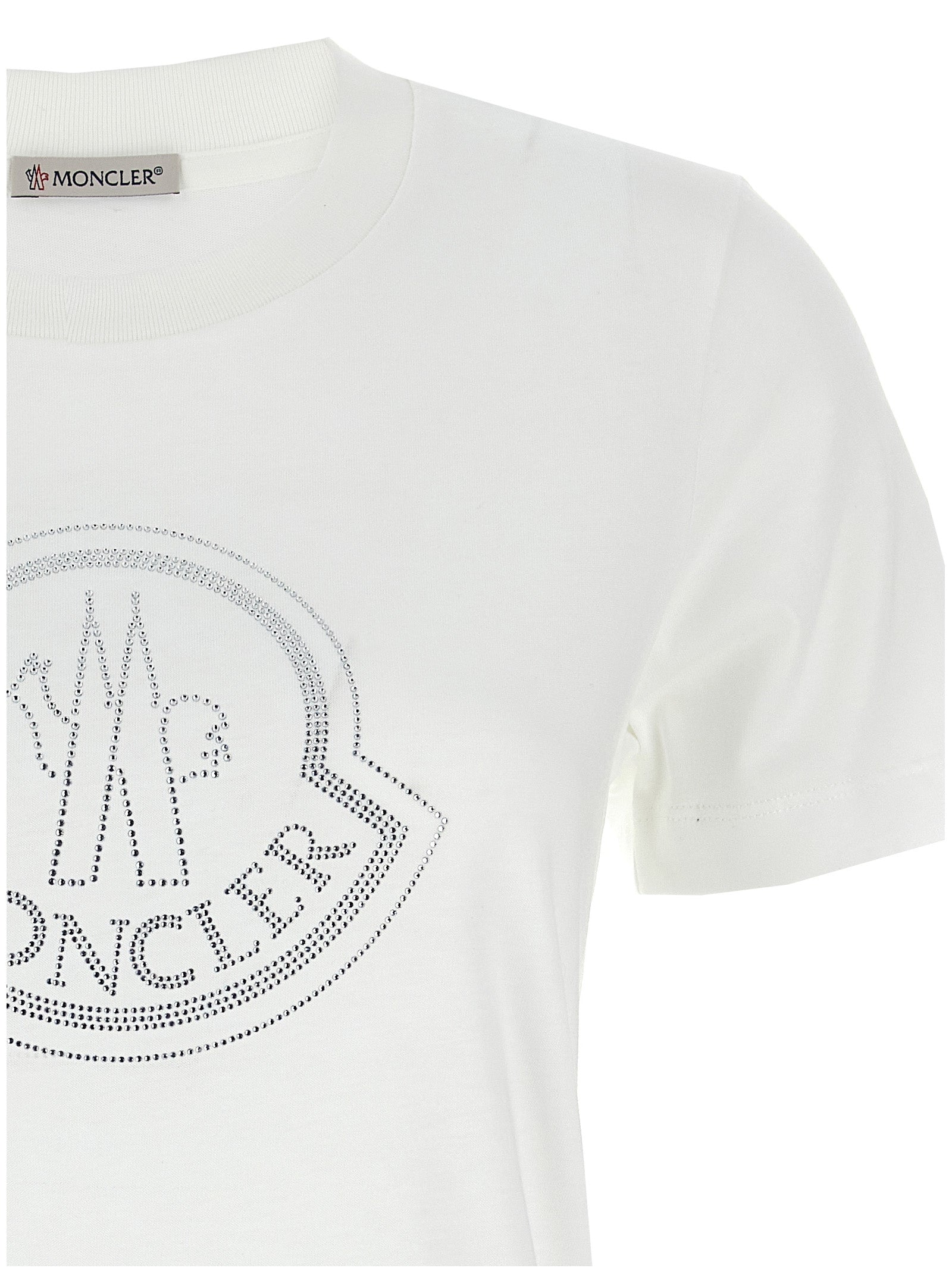 Moncler Rhinestone Logo T-Shirt