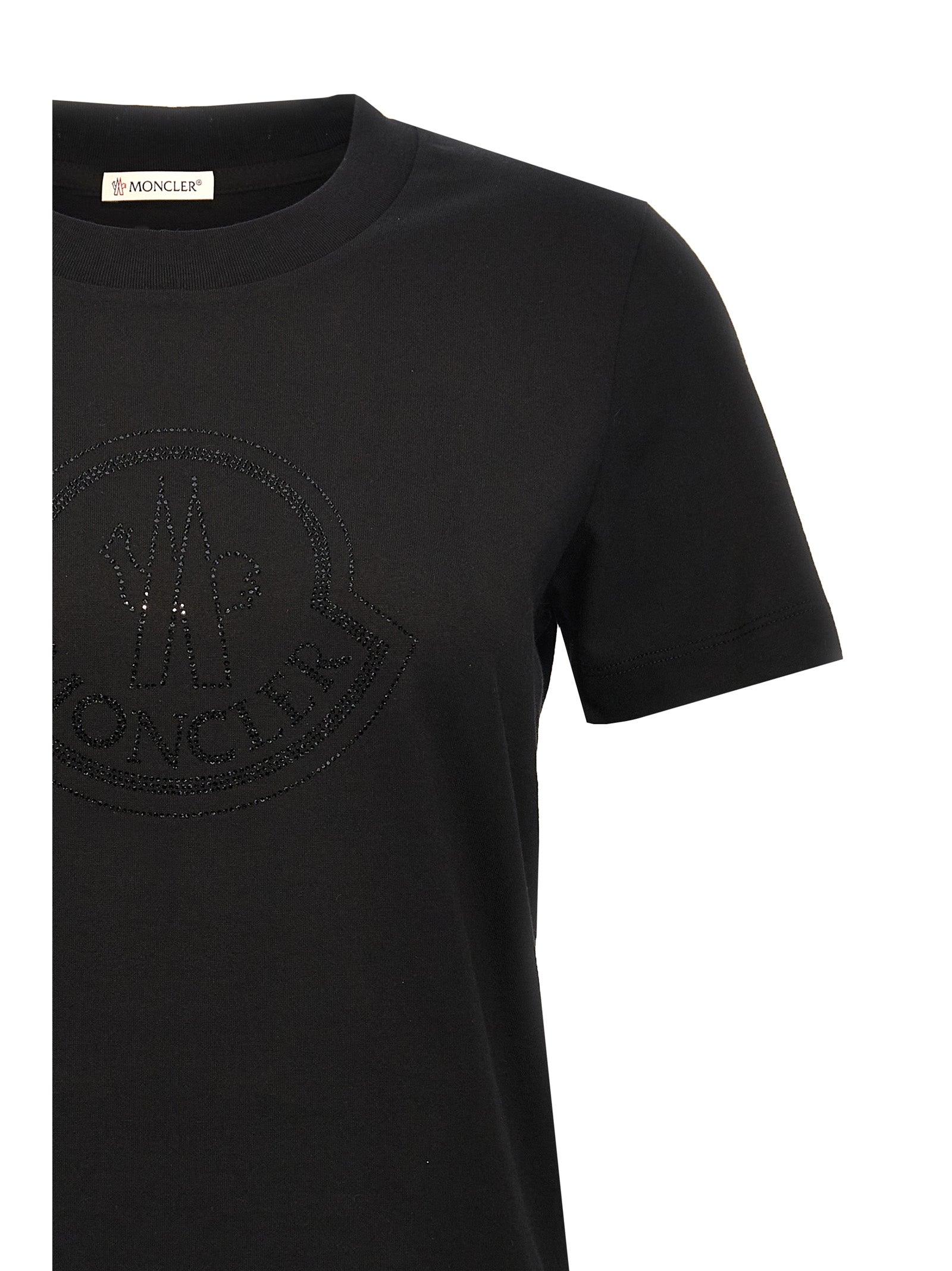 Moncler Rhinestone Logo T-Shirt