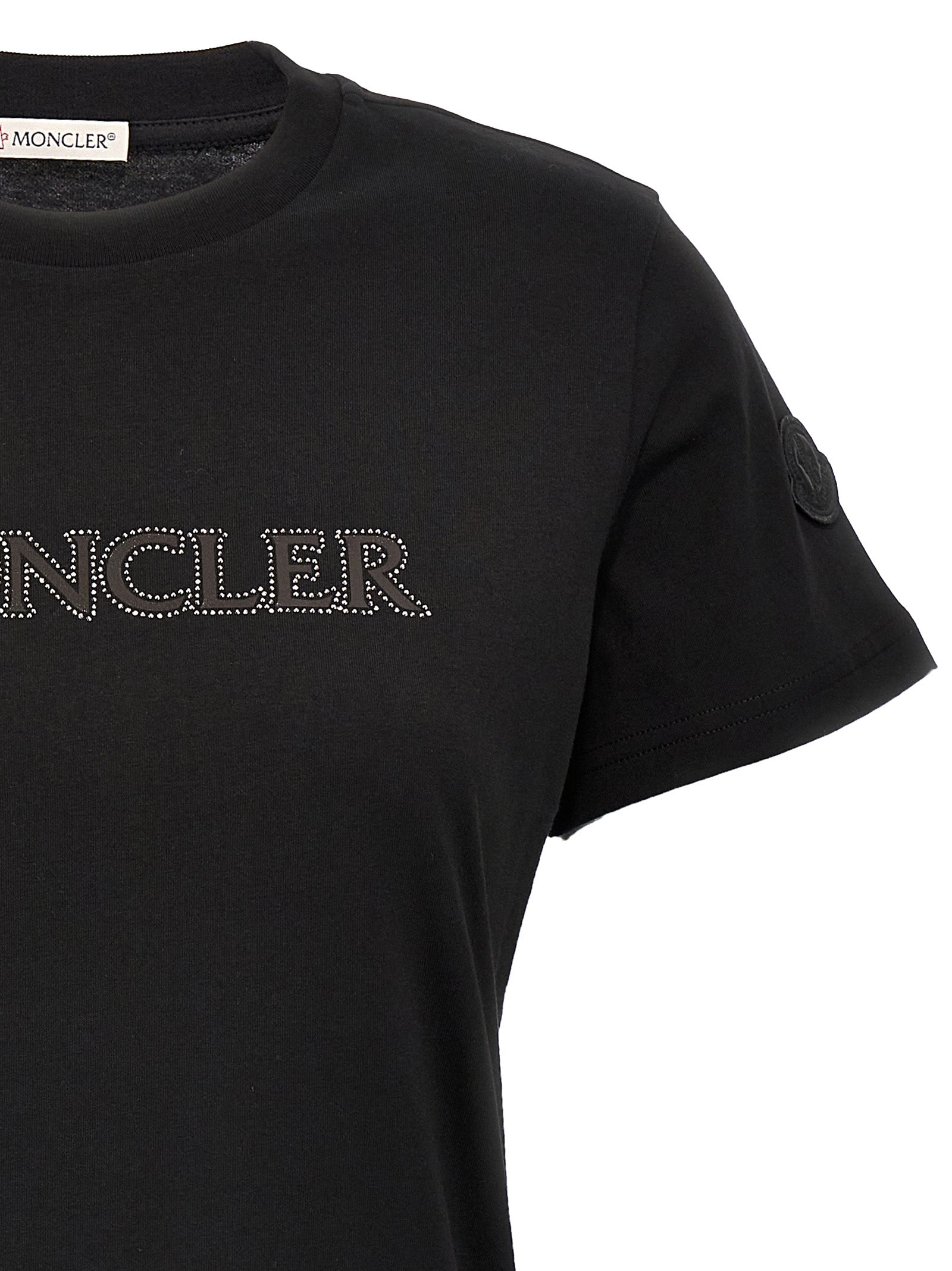 Moncler Rhinestone Logo T-Shirt