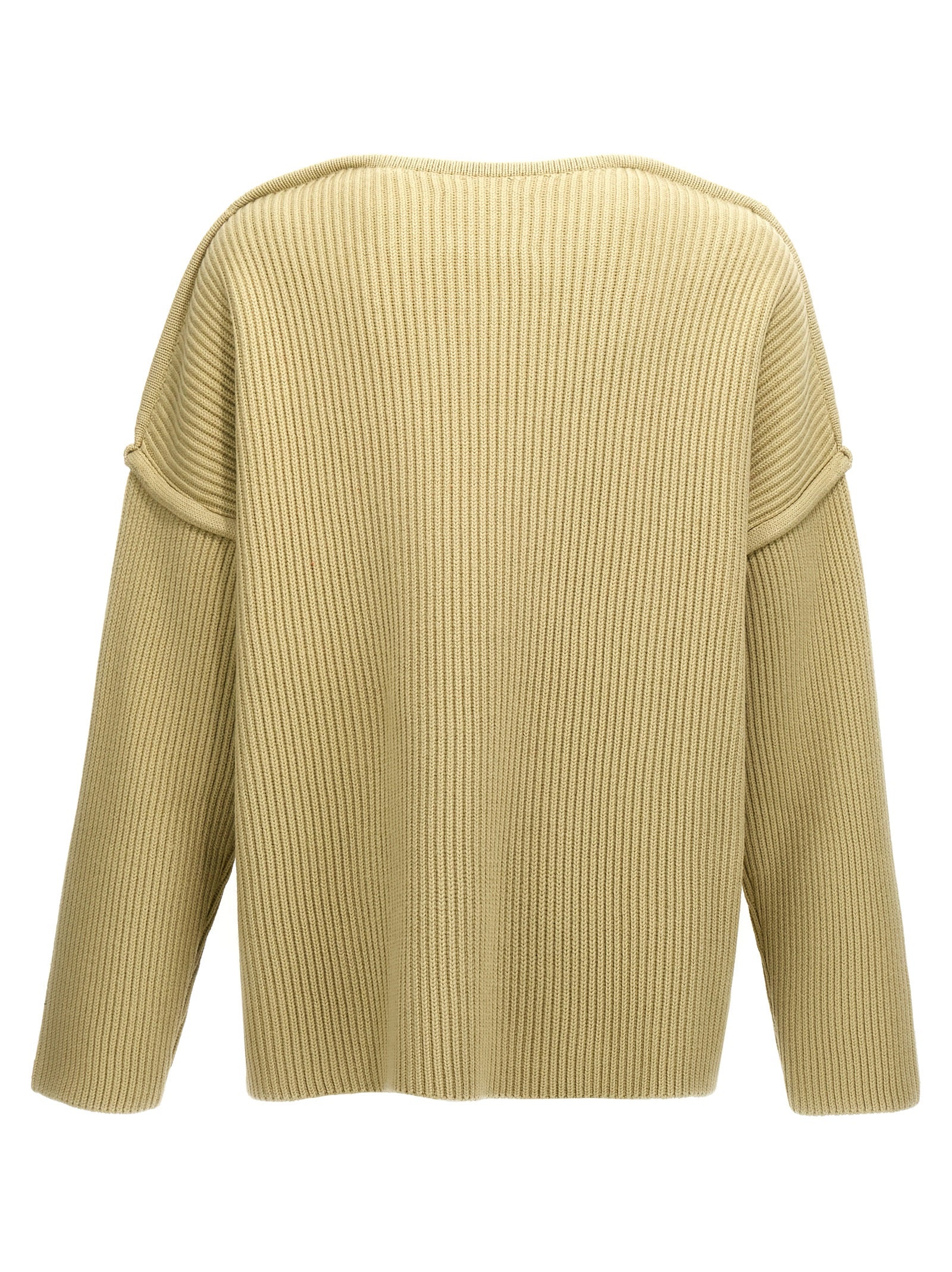 Jil Sander Geometric Neckline Sweater