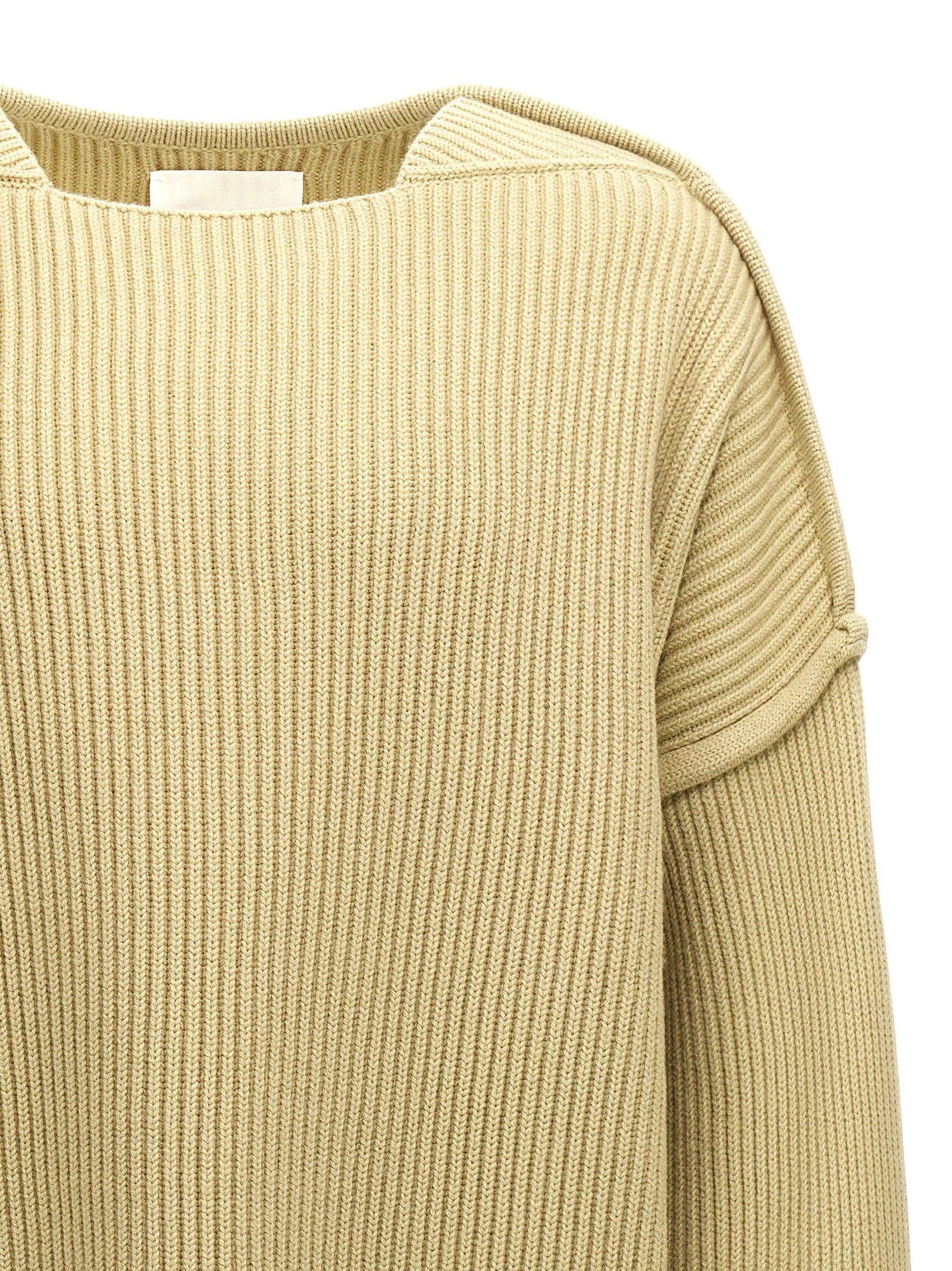 Jil Sander Geometric Neckline Sweater