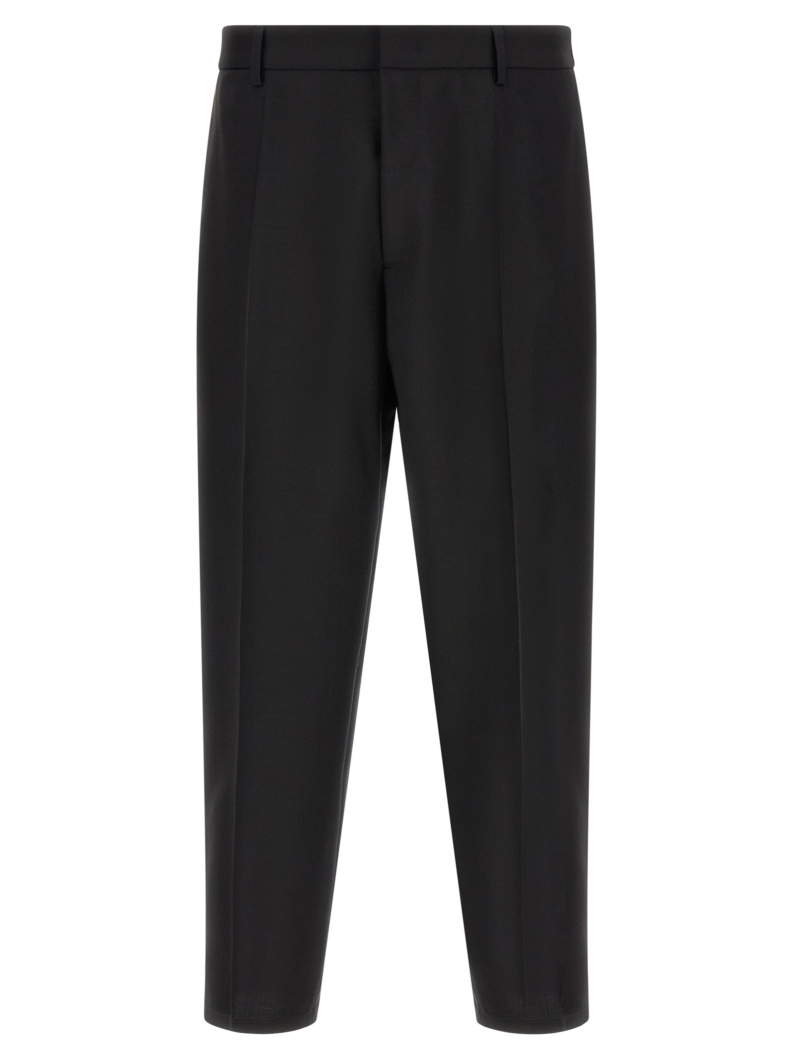 Jil Sander Wool Canvas Pants