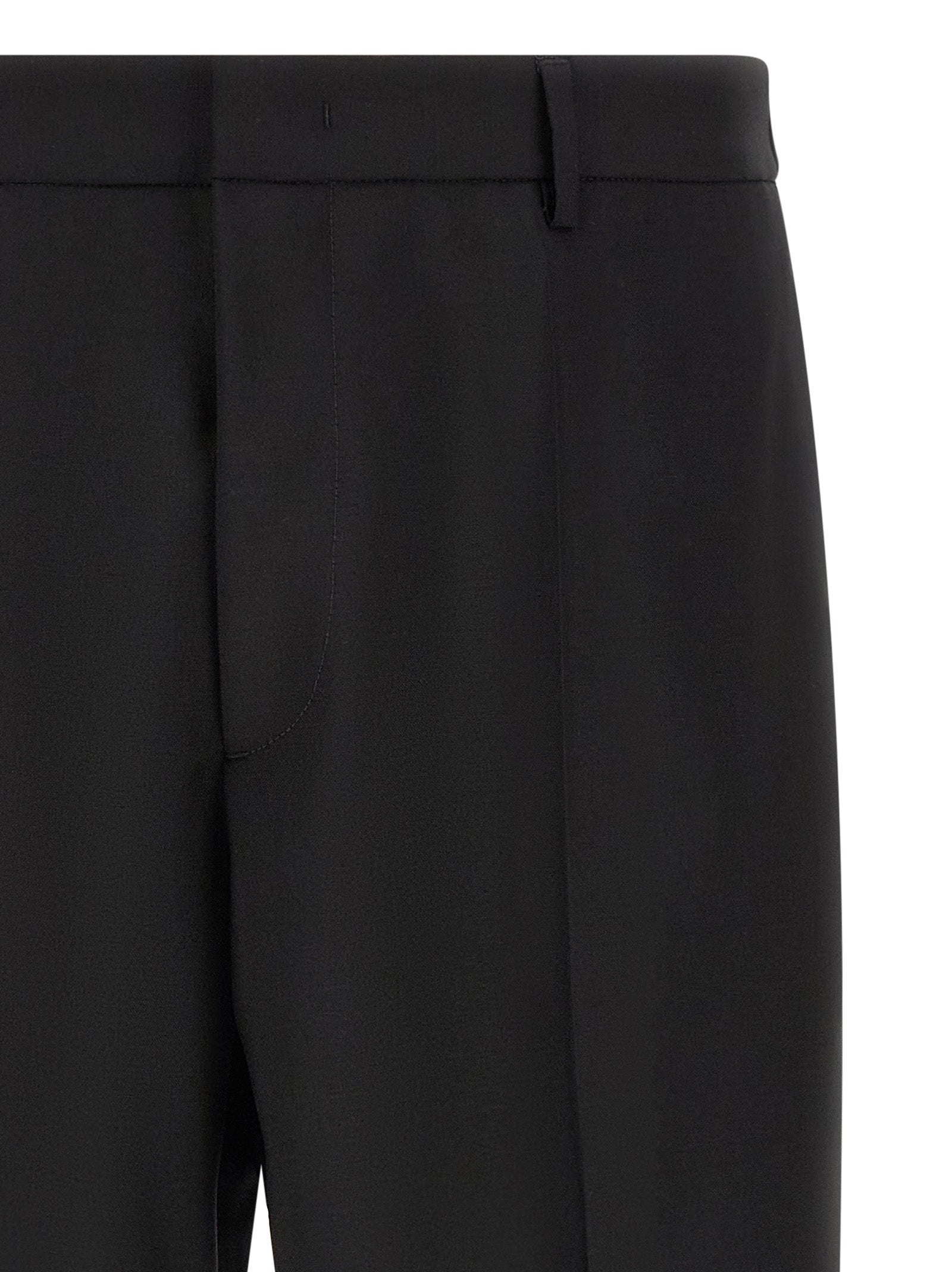 Jil Sander Wool Canvas Pants