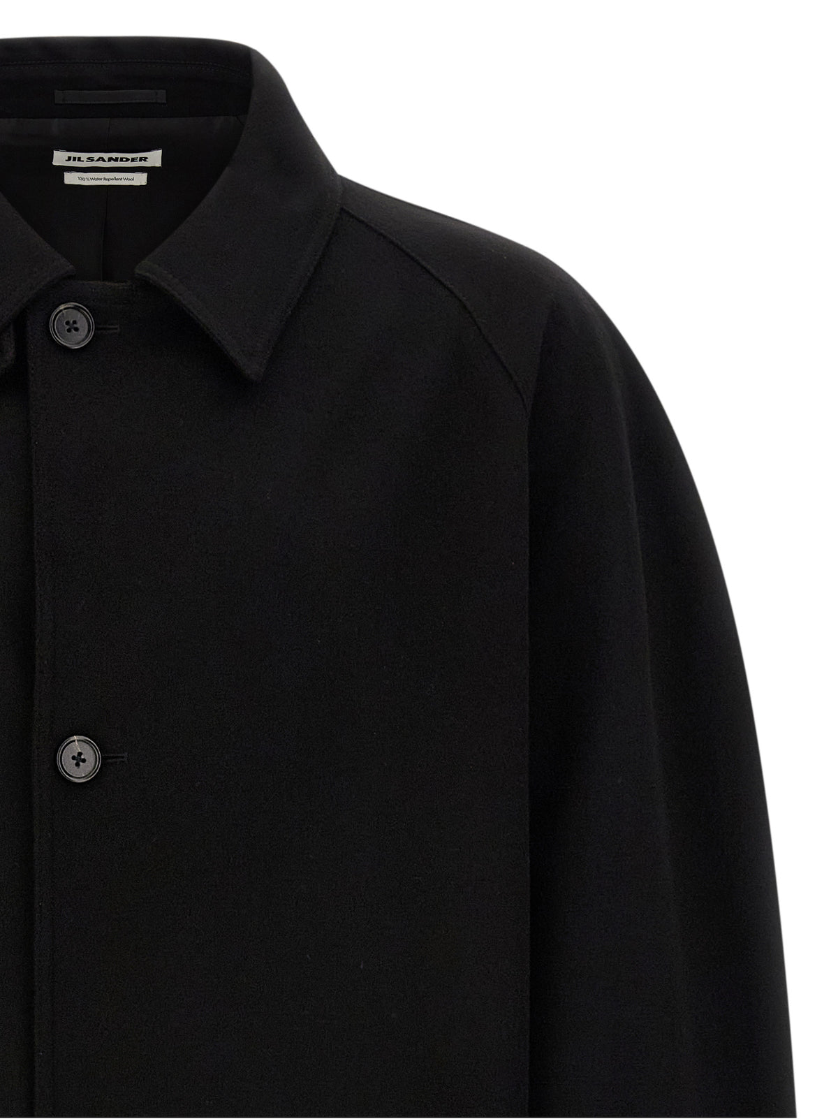 Jil Sander Black 'Sport 130' Coat