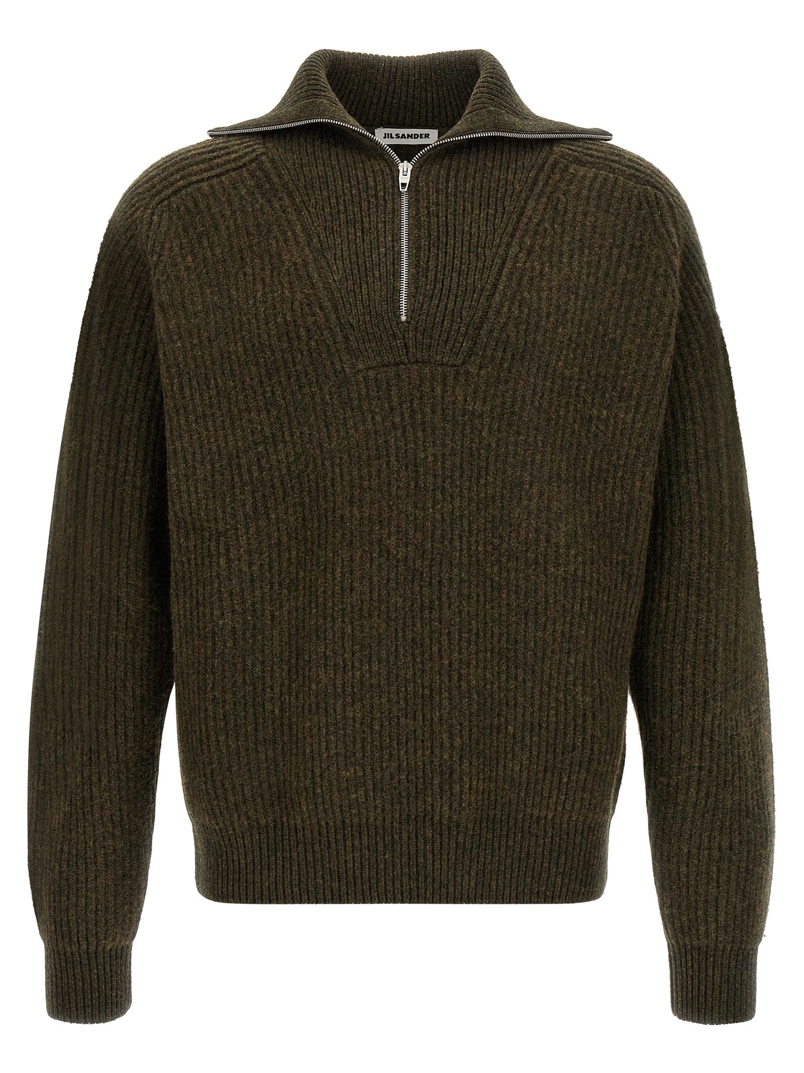 Jil Sander Half-Zip Sweater