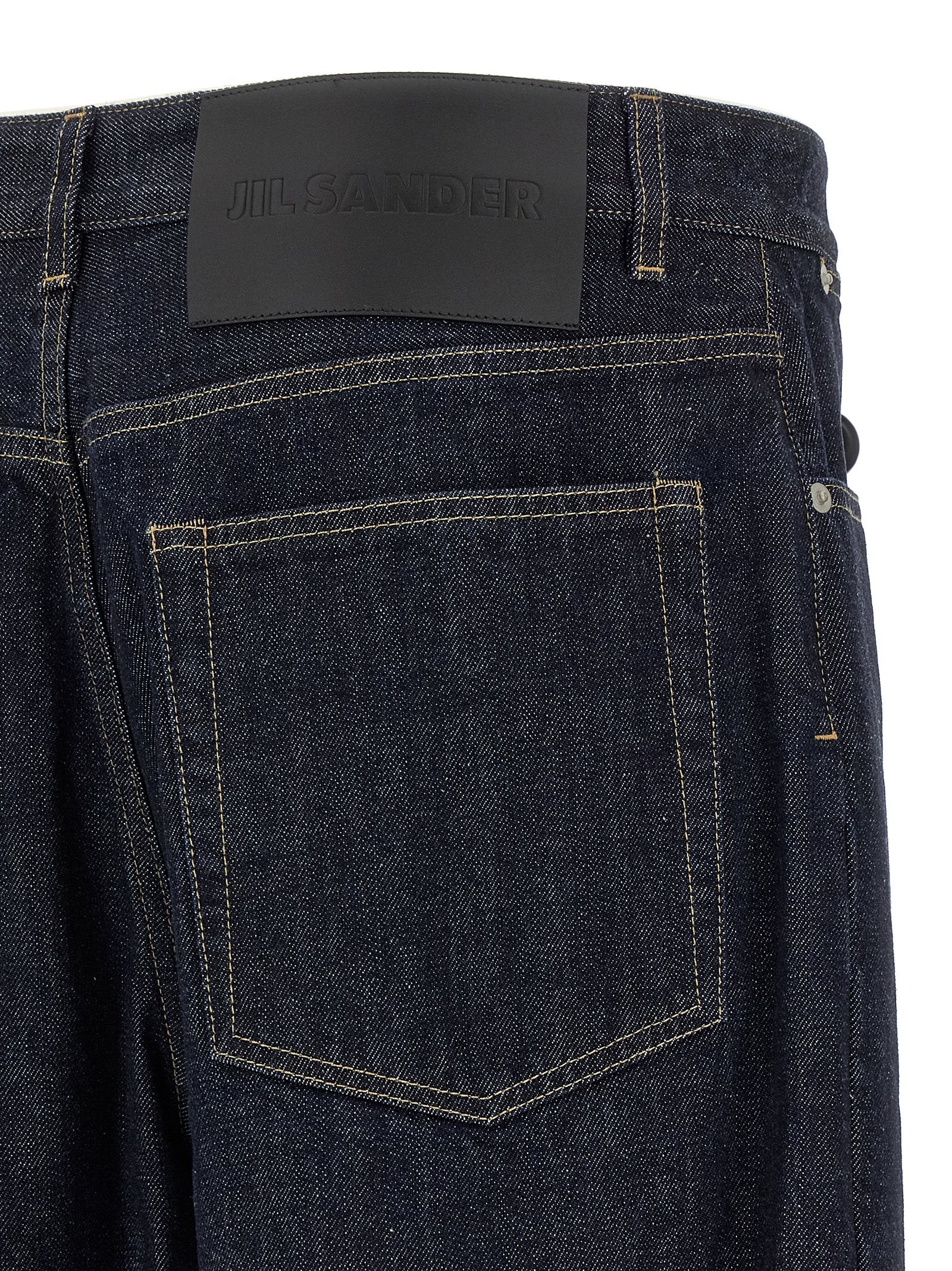Jil Sander Jean Cotton Diagonal