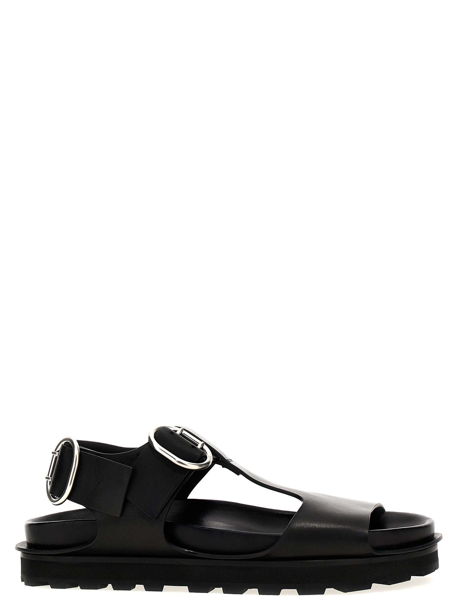 Jil Sander Leather Sandals