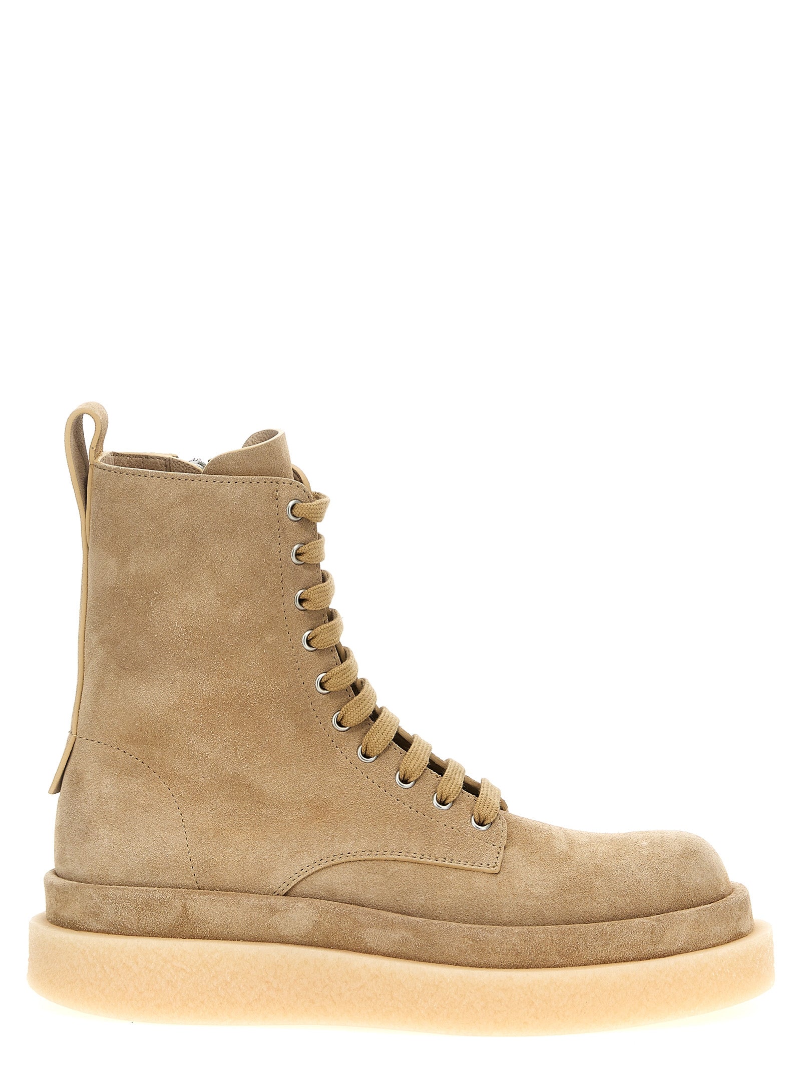 Jil Sander Suede Ankle Boots