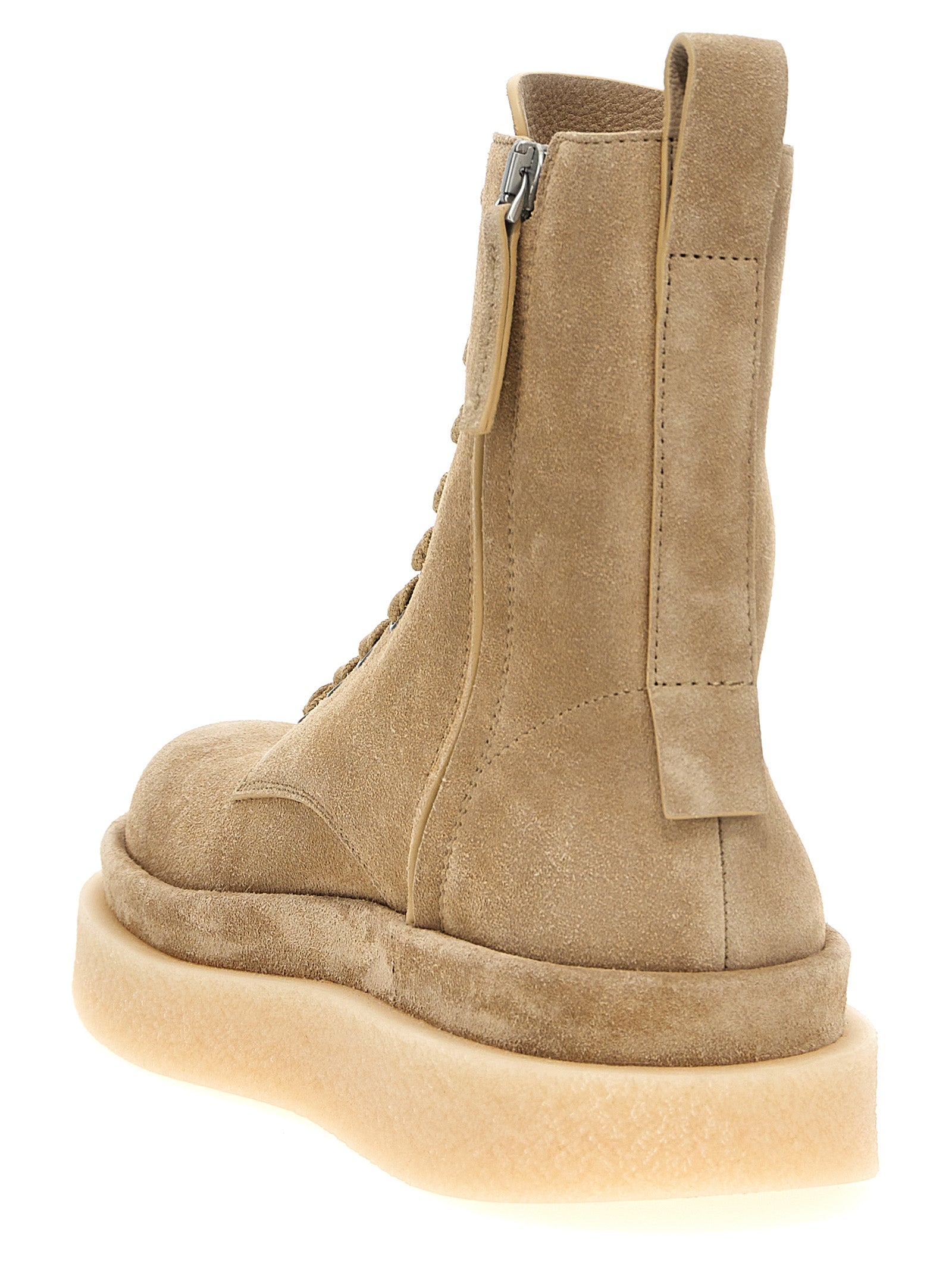 Jil Sander Suede Ankle Boots