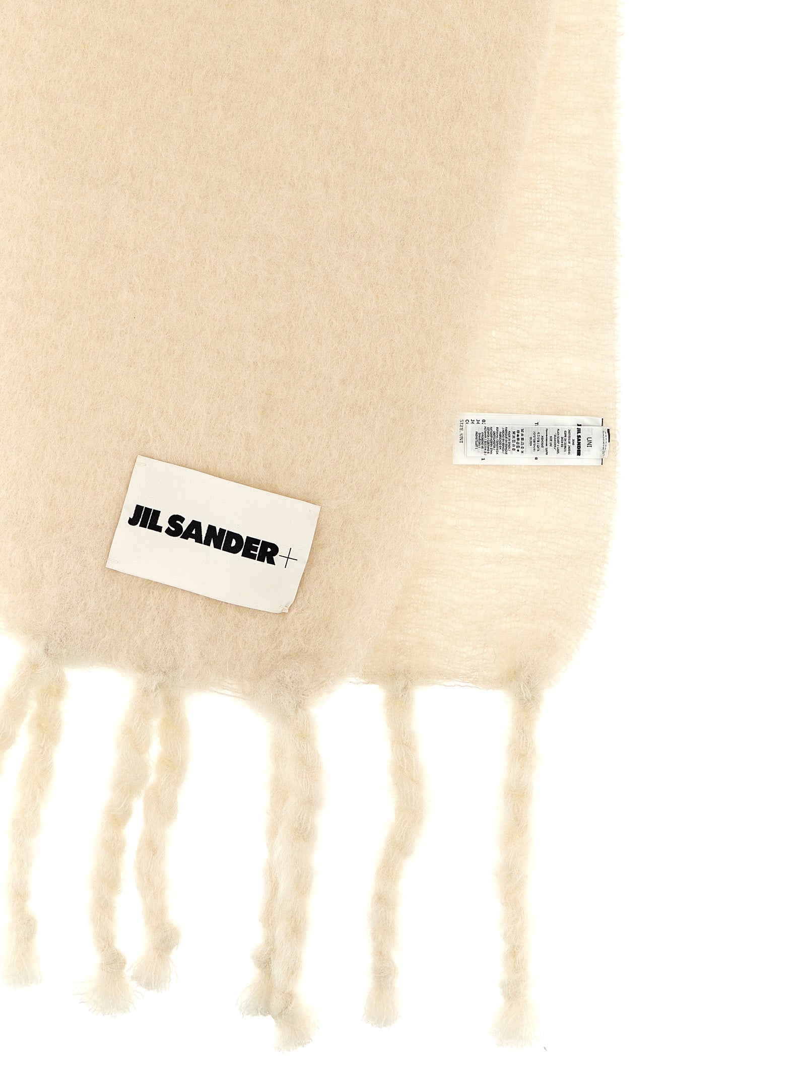 Jil Sander Logo Label Scarf